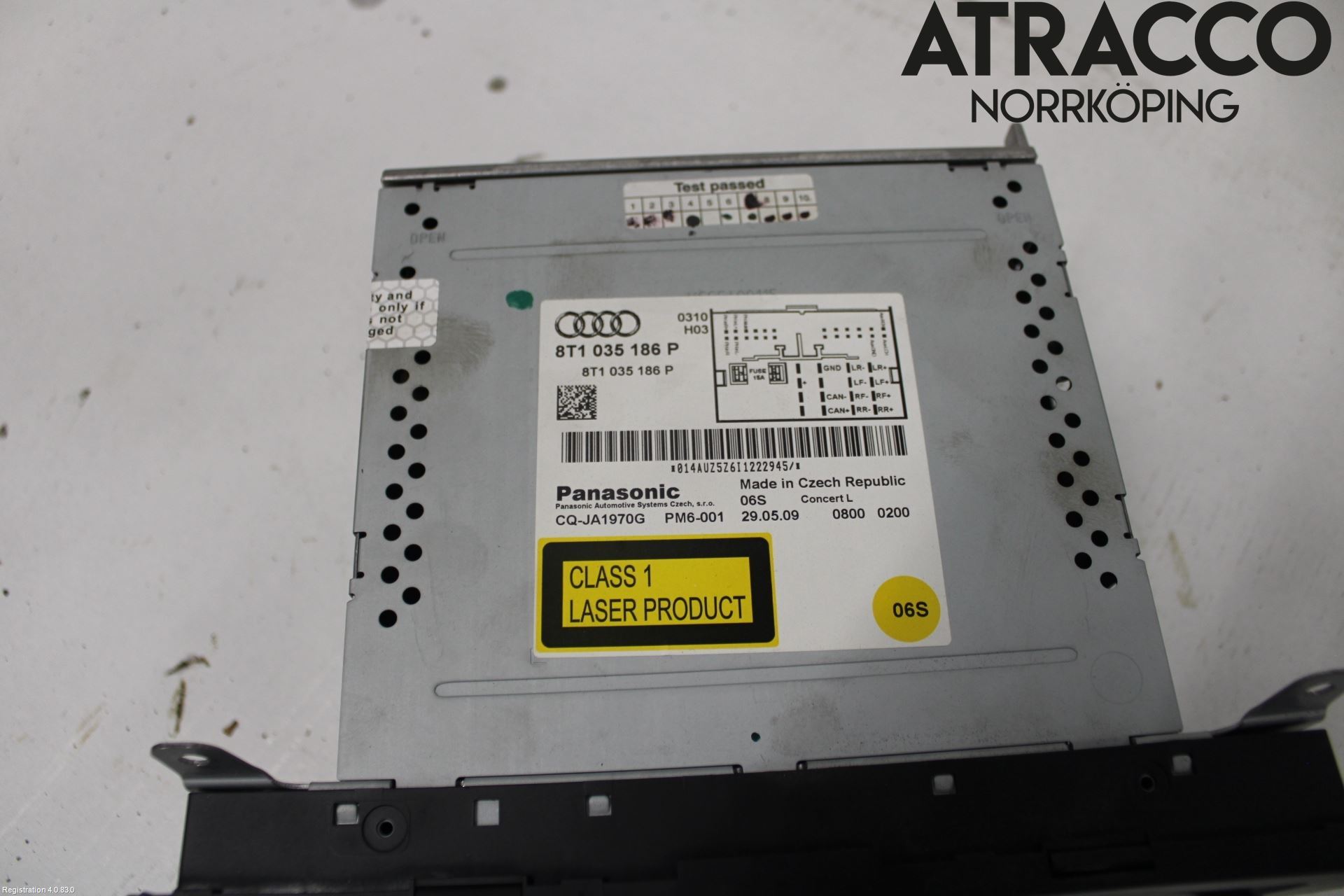 Audi A5 07-16 Cd Radio - Multimediapanel