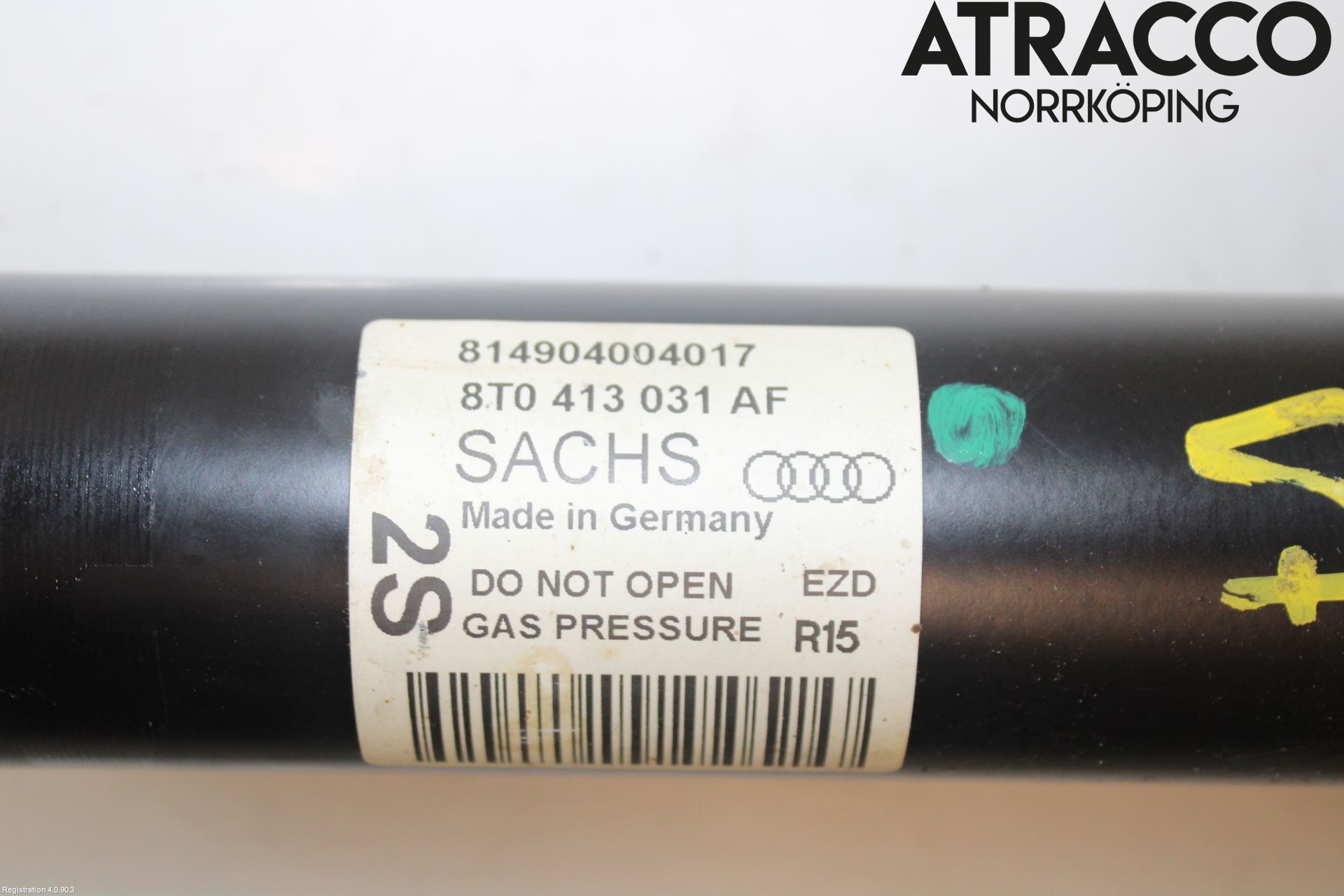 Audi A4/S4 08-11 Fjäderben Fram Vänster