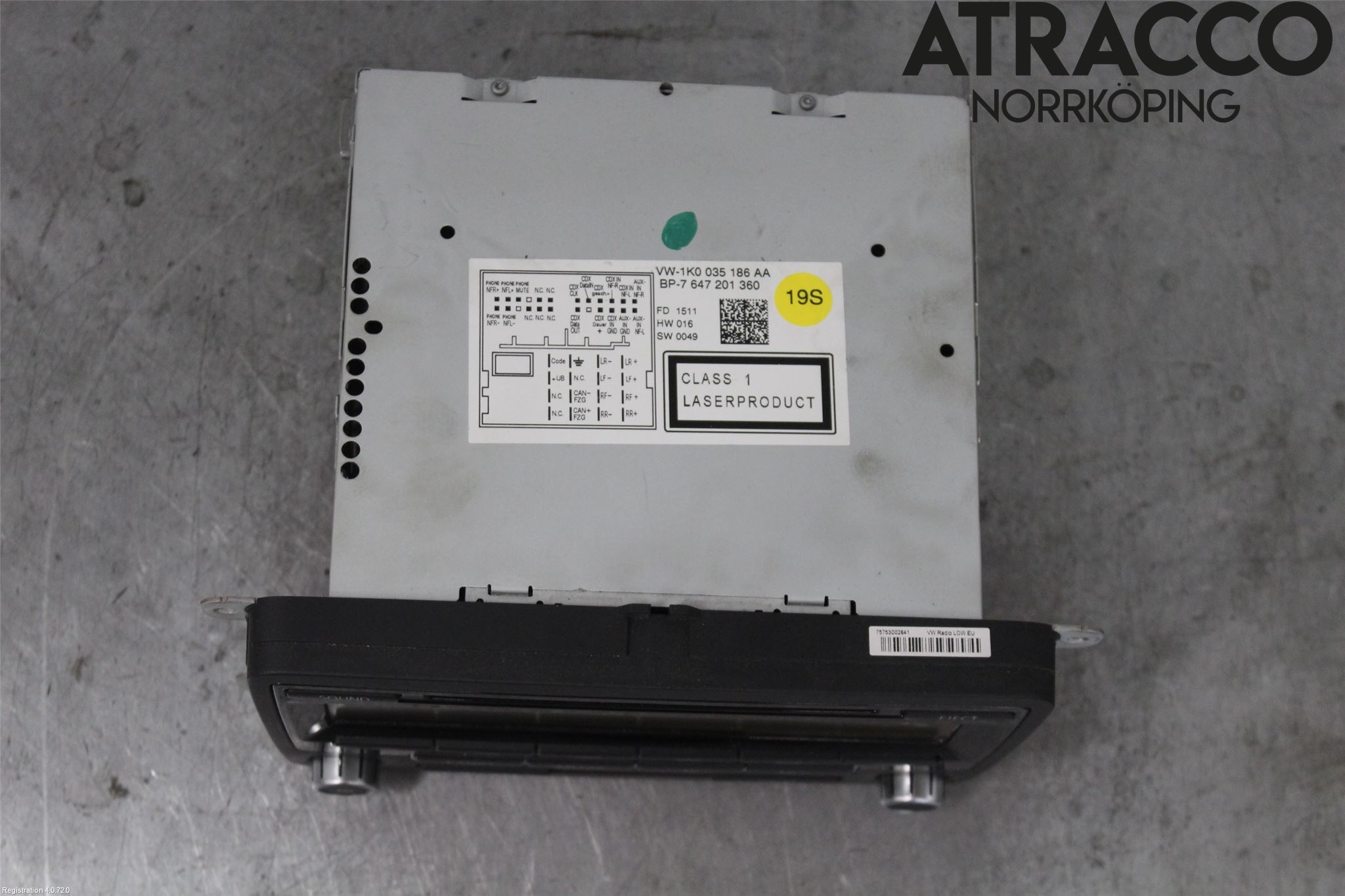 Volkswagen VW PASSAT 11-14 Cd Radio - Multimediapanel