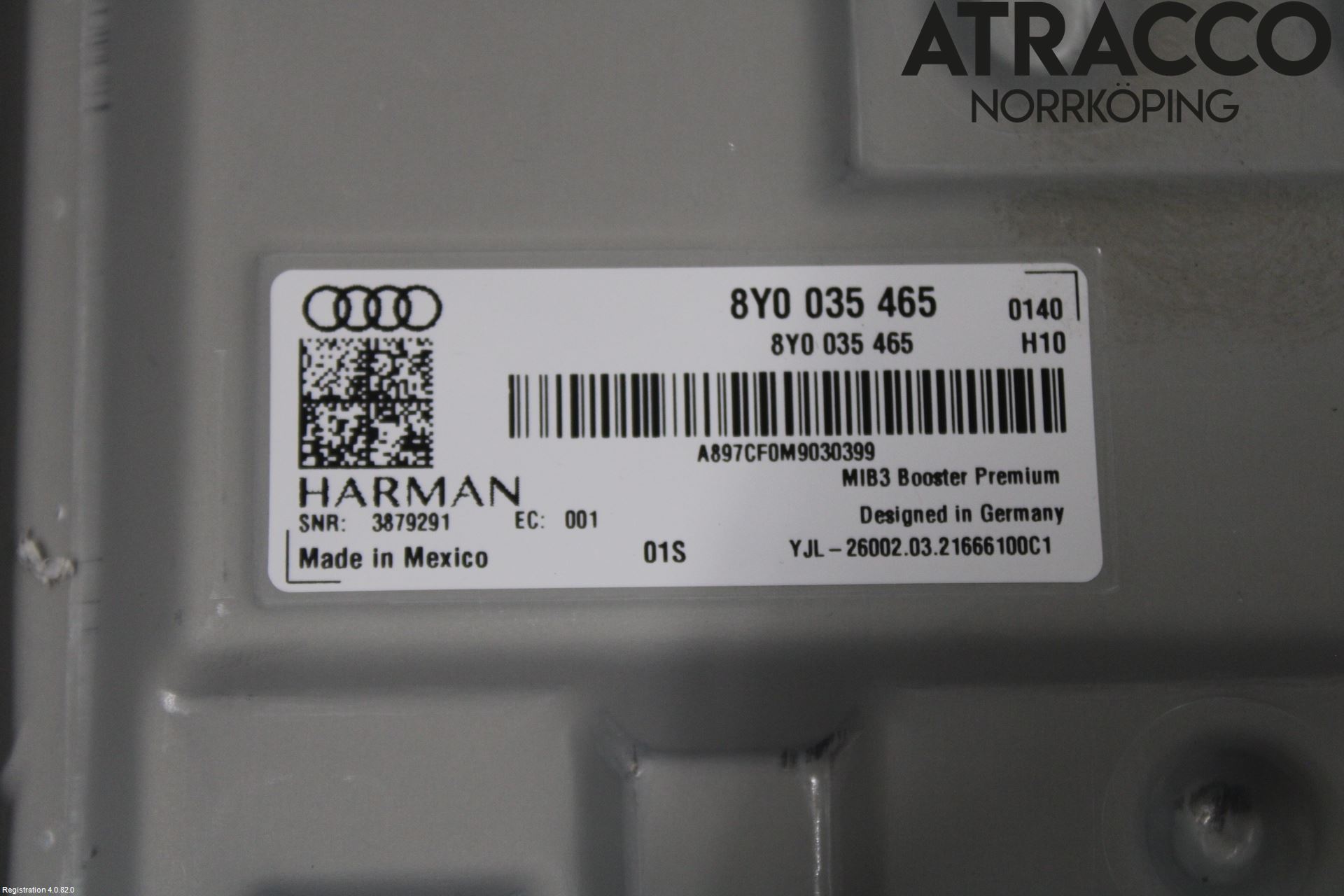 Audi Q5/SQ5 17- Radio-Stereo Förstärkare