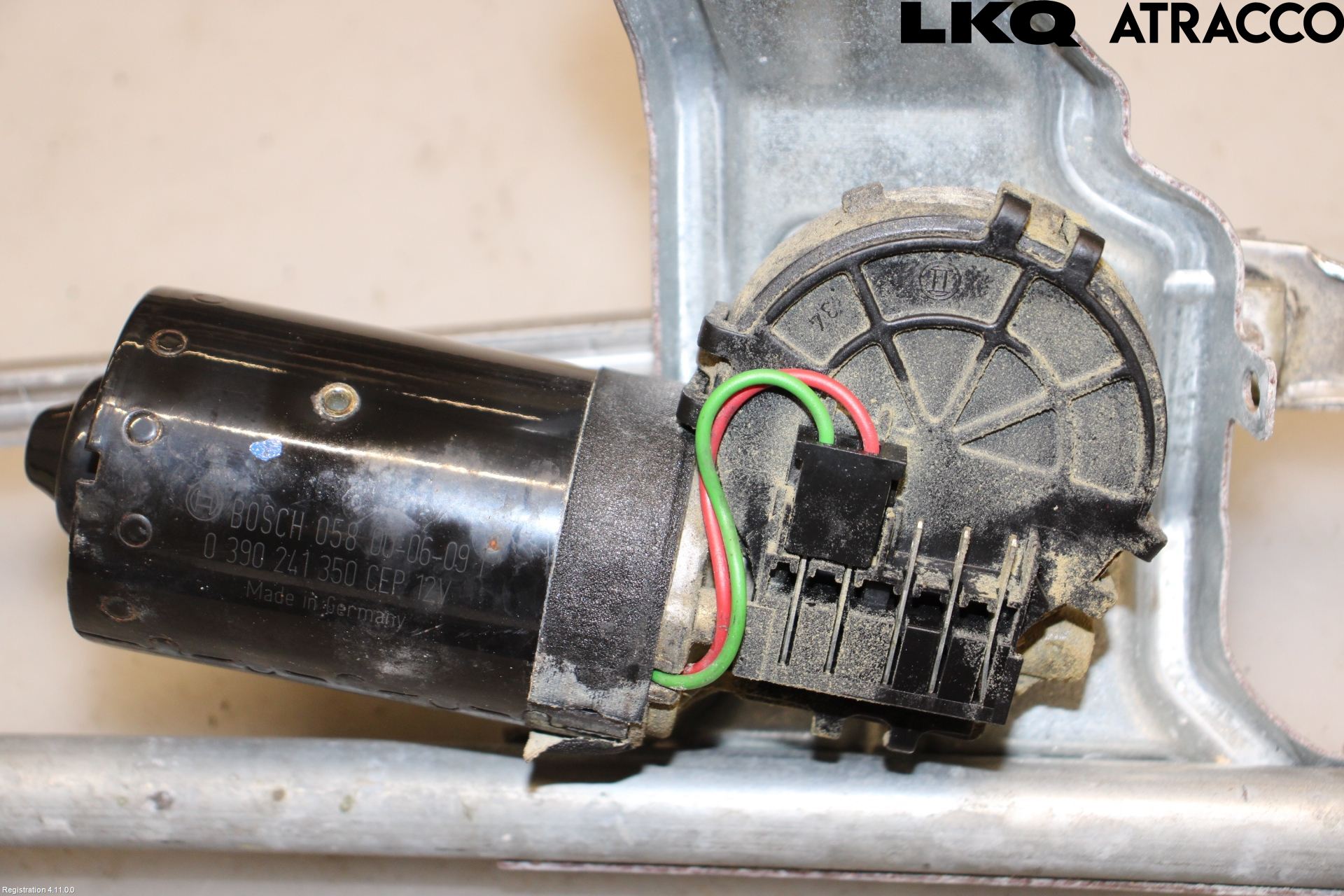 Porsche BOXSTER 96- Torkarmekanism Vindruta