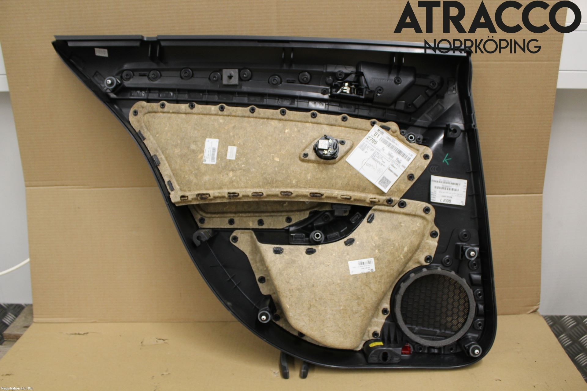 Volkswagen VW GOLF / E-GOLF VII 13-20 Dörrklädsel Hö