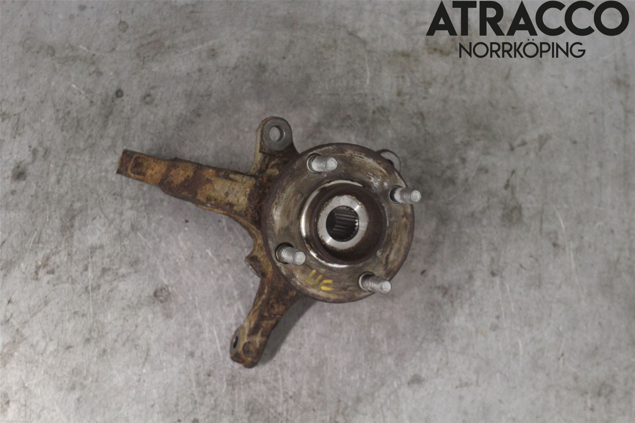 Nissan MICRA 11-16 Styrspindel Lagerhus Hö