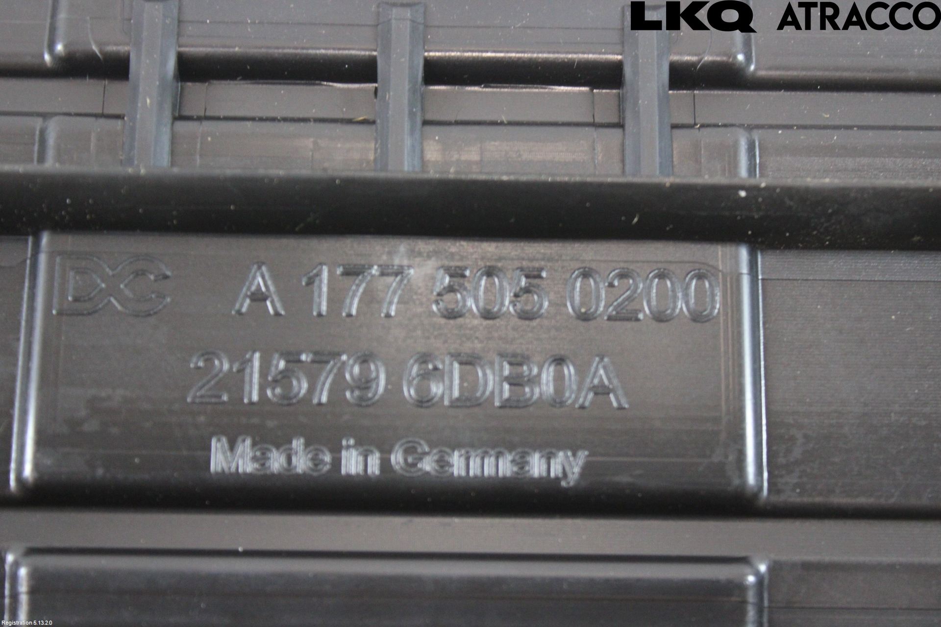 Mercedes-Benz MB EQA (H243) 21- Deflektor Plåt-Plast Kylning