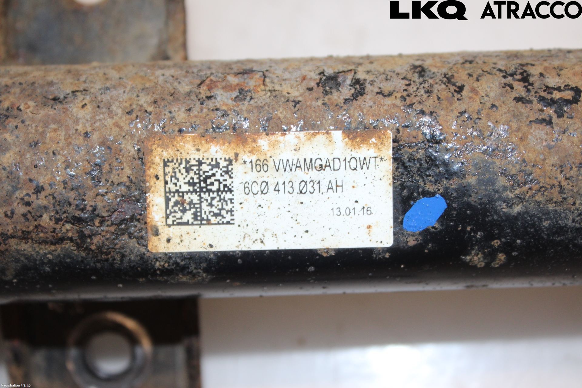 Volkswagen VW POLO 10-17 Fjäderben Fram Vänster