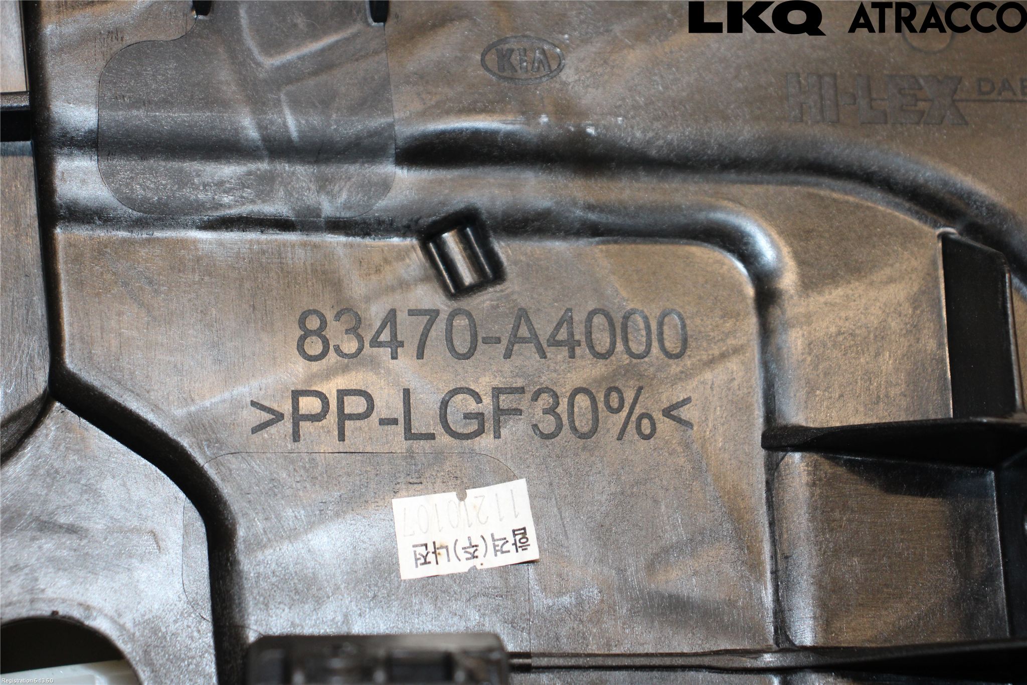 Kia CARENS III 13-19 Fönsterhiss El Kompl