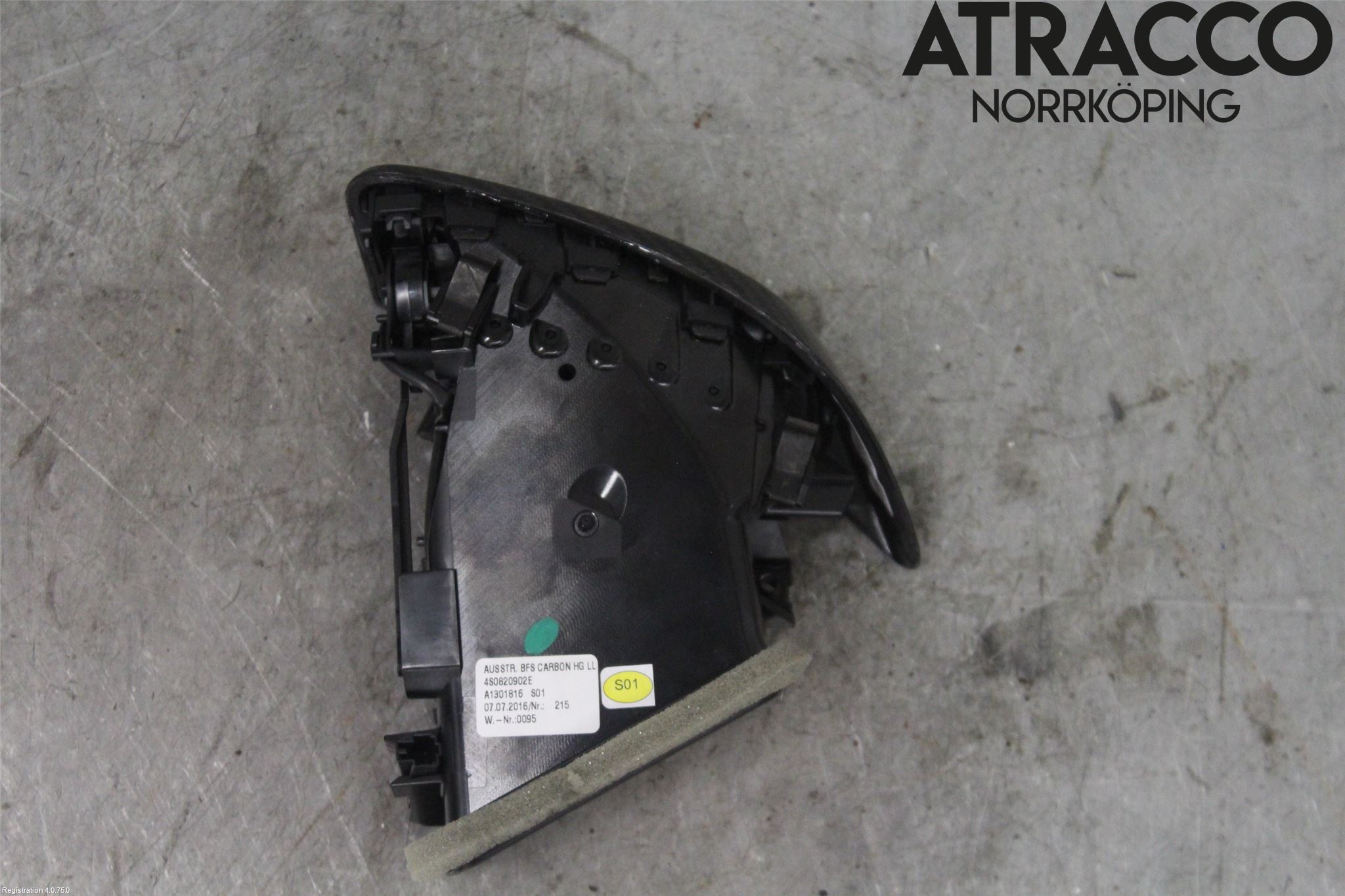 Audi R8 Defrosterkanal-Munstycke