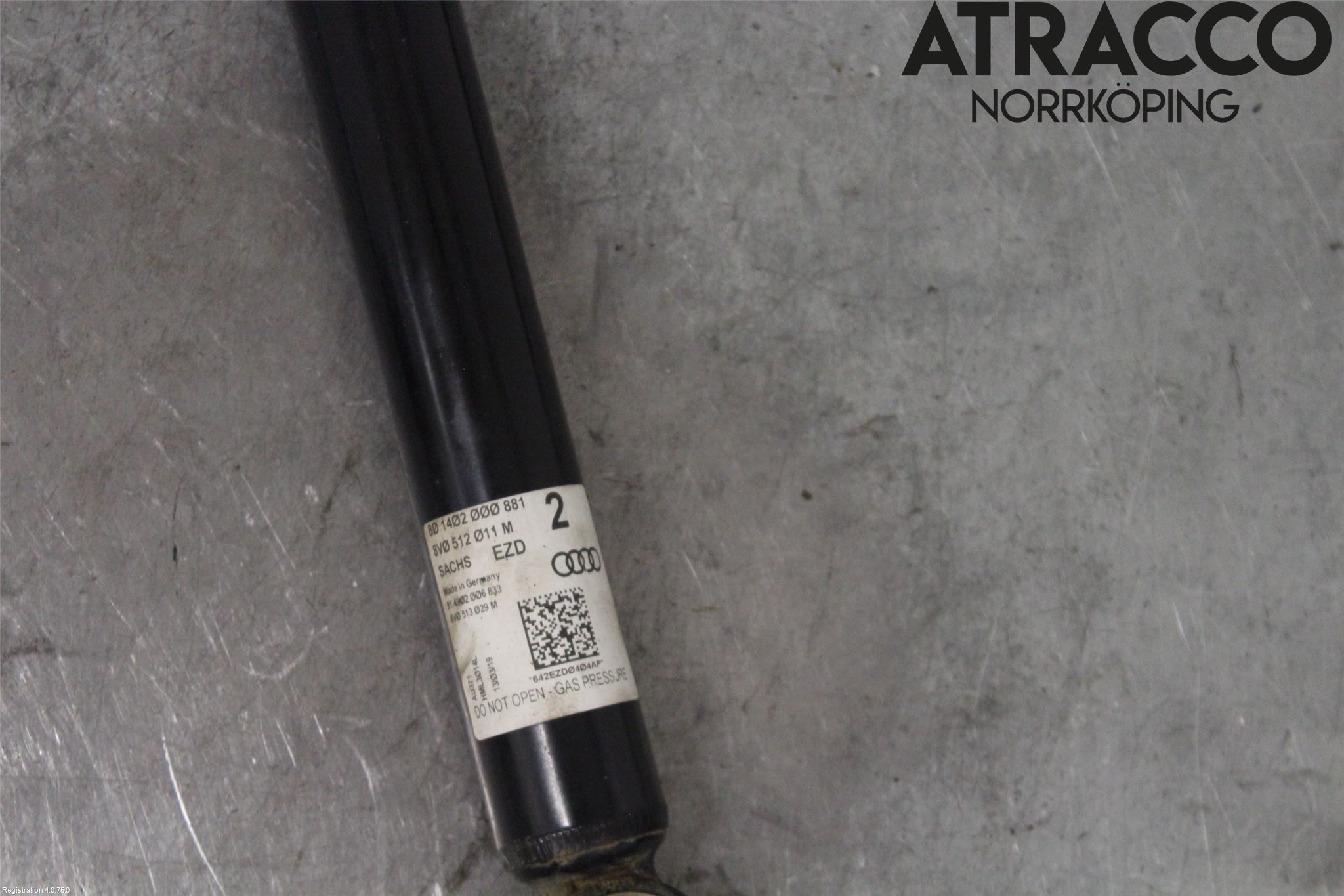 Audi A3/S3 8V 13-20 Stötdämpare Bak