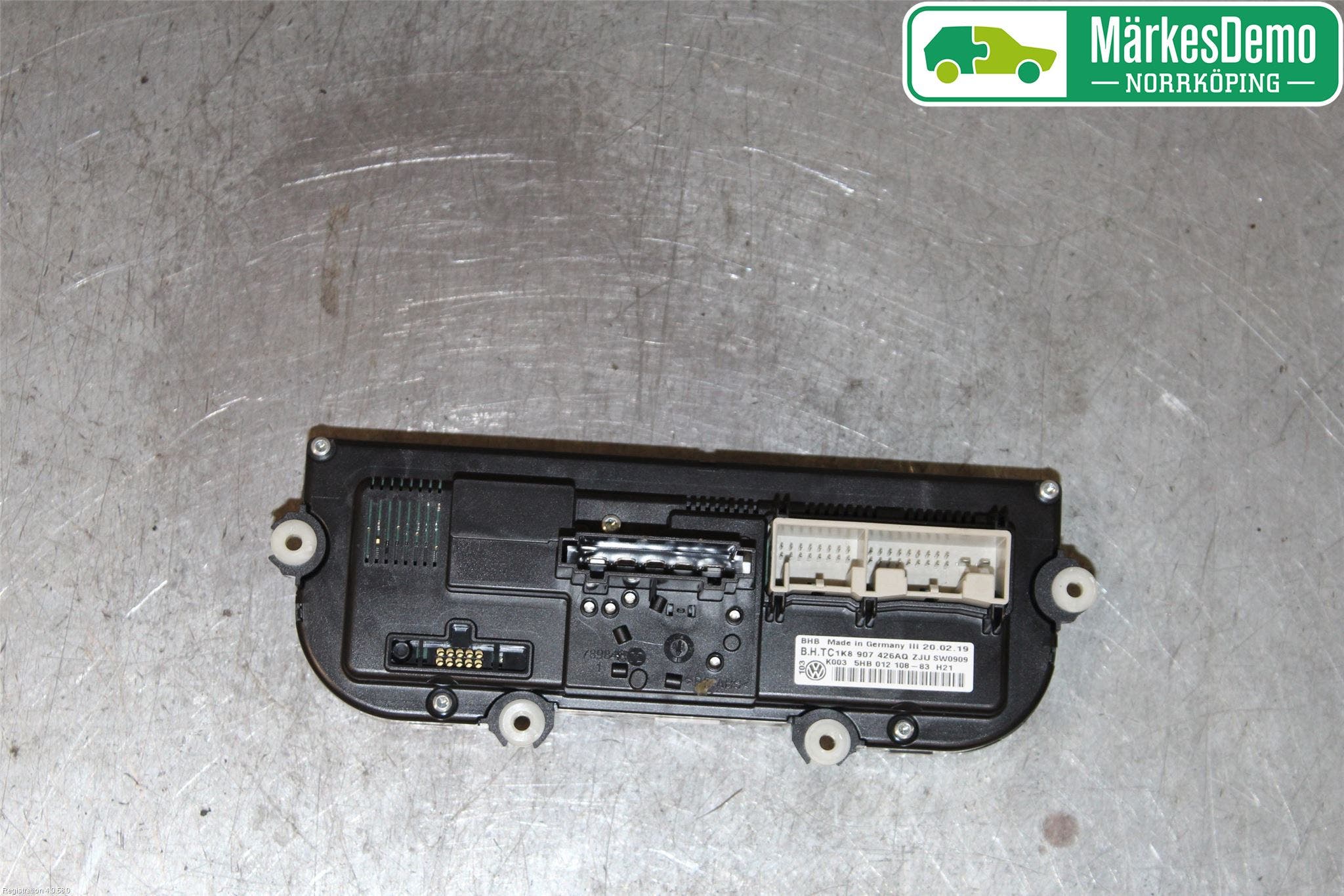 Volkswagen VW CADDY 16-20 Värmereglage