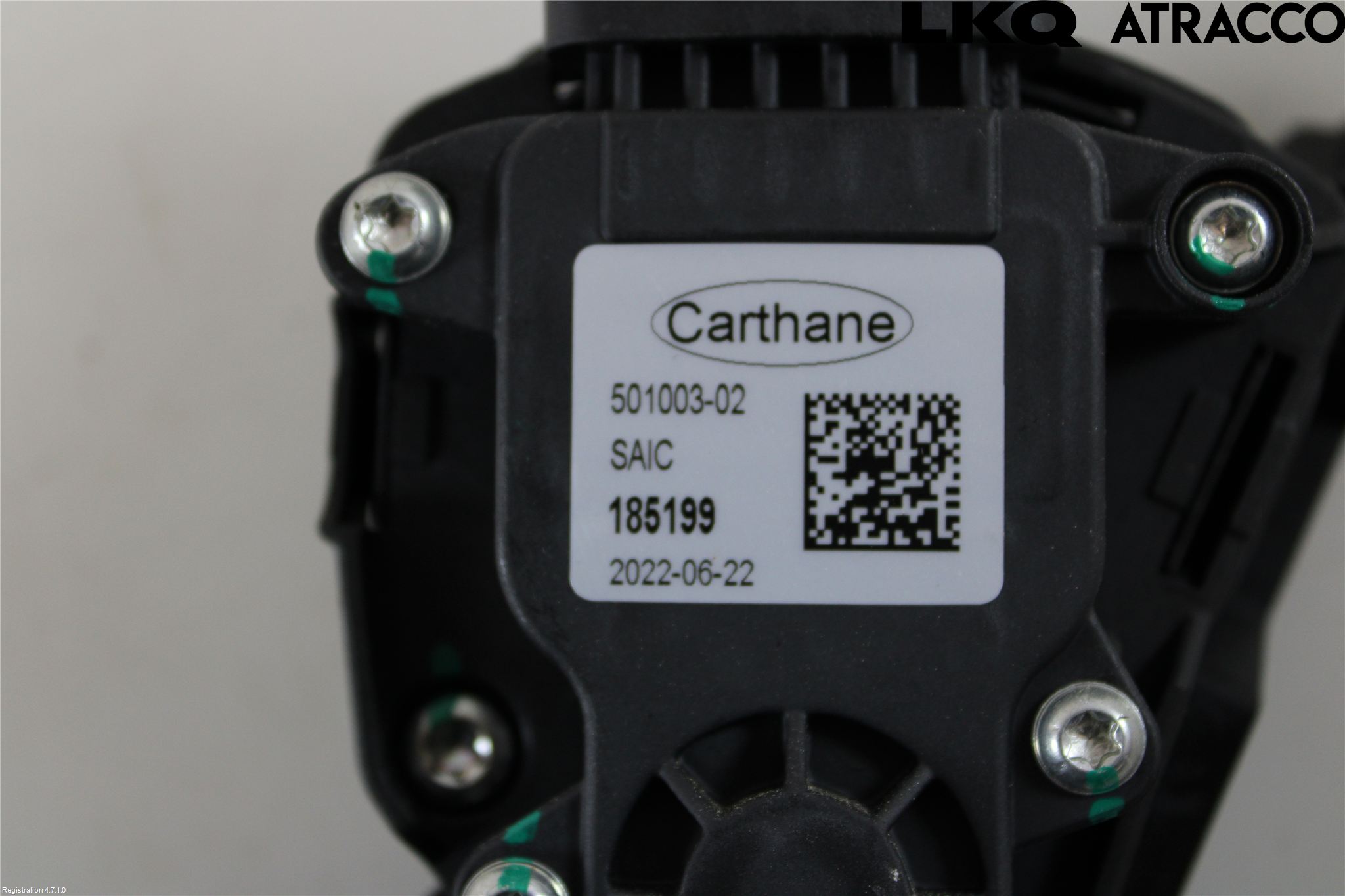 MG MARVEL R 22- Gaspedal