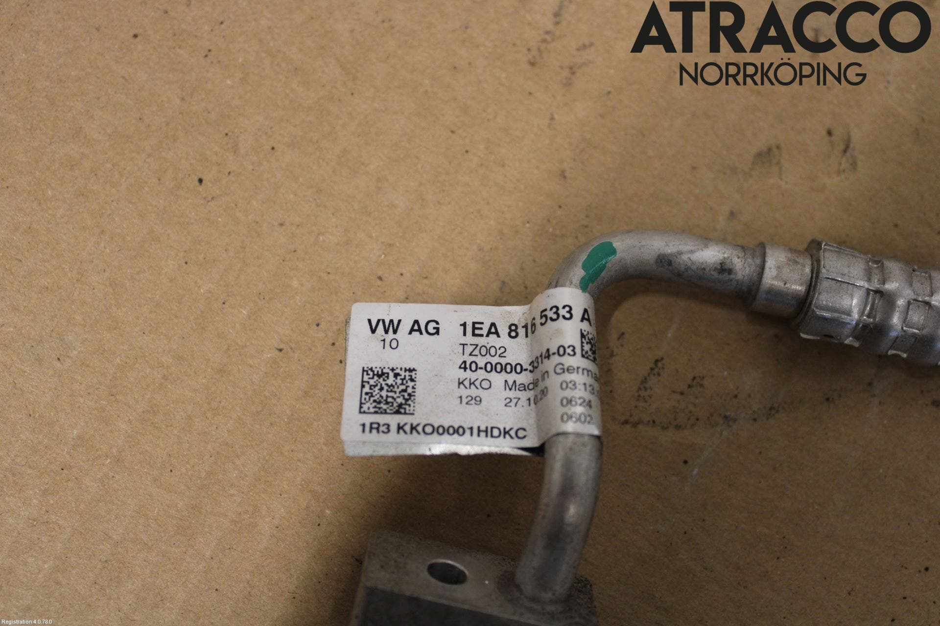 Volkswagen VW ID.3 21- Ac Slang-Rör