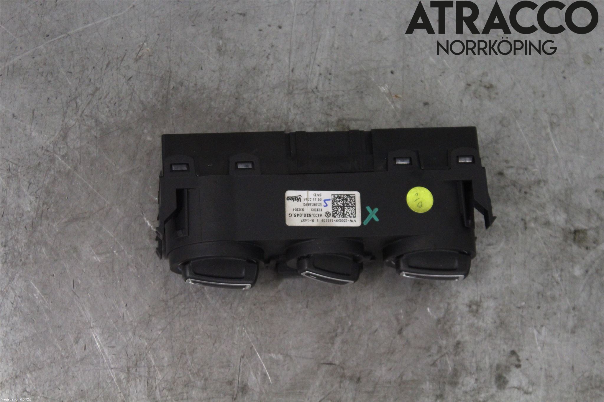 Volkswagen VW POLO 10-17 Värmereglage