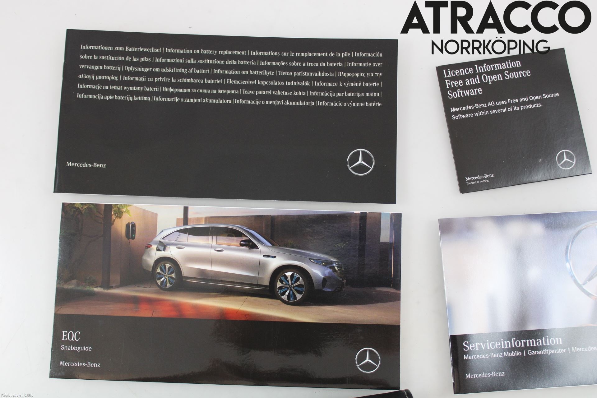 Mercedes-Benz MB EQC (N293) 20- Instruktionsbok