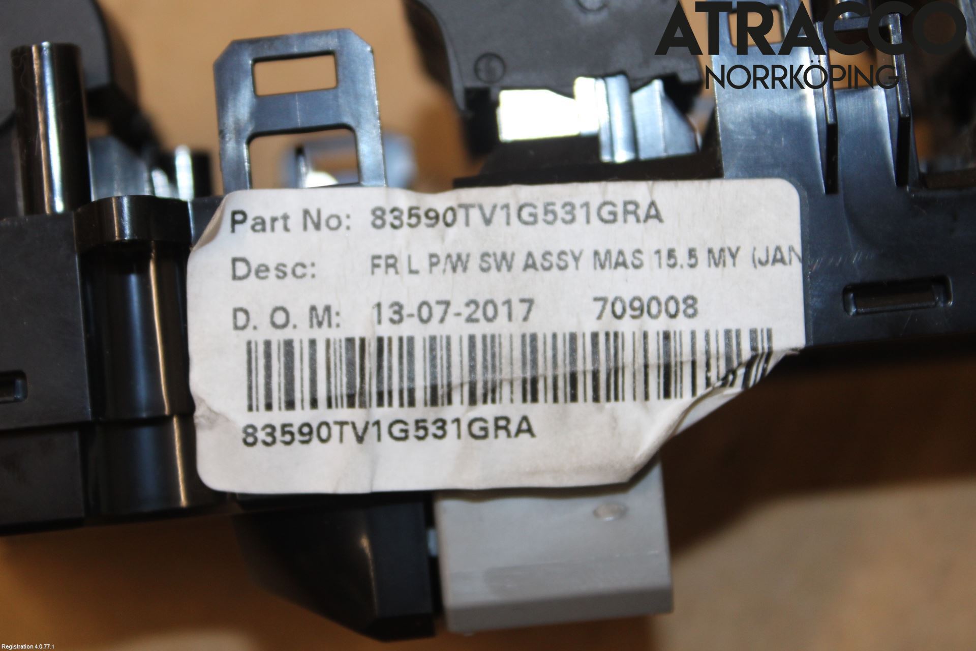 Honda CIVIC 17-22 Strömställare Elhiss