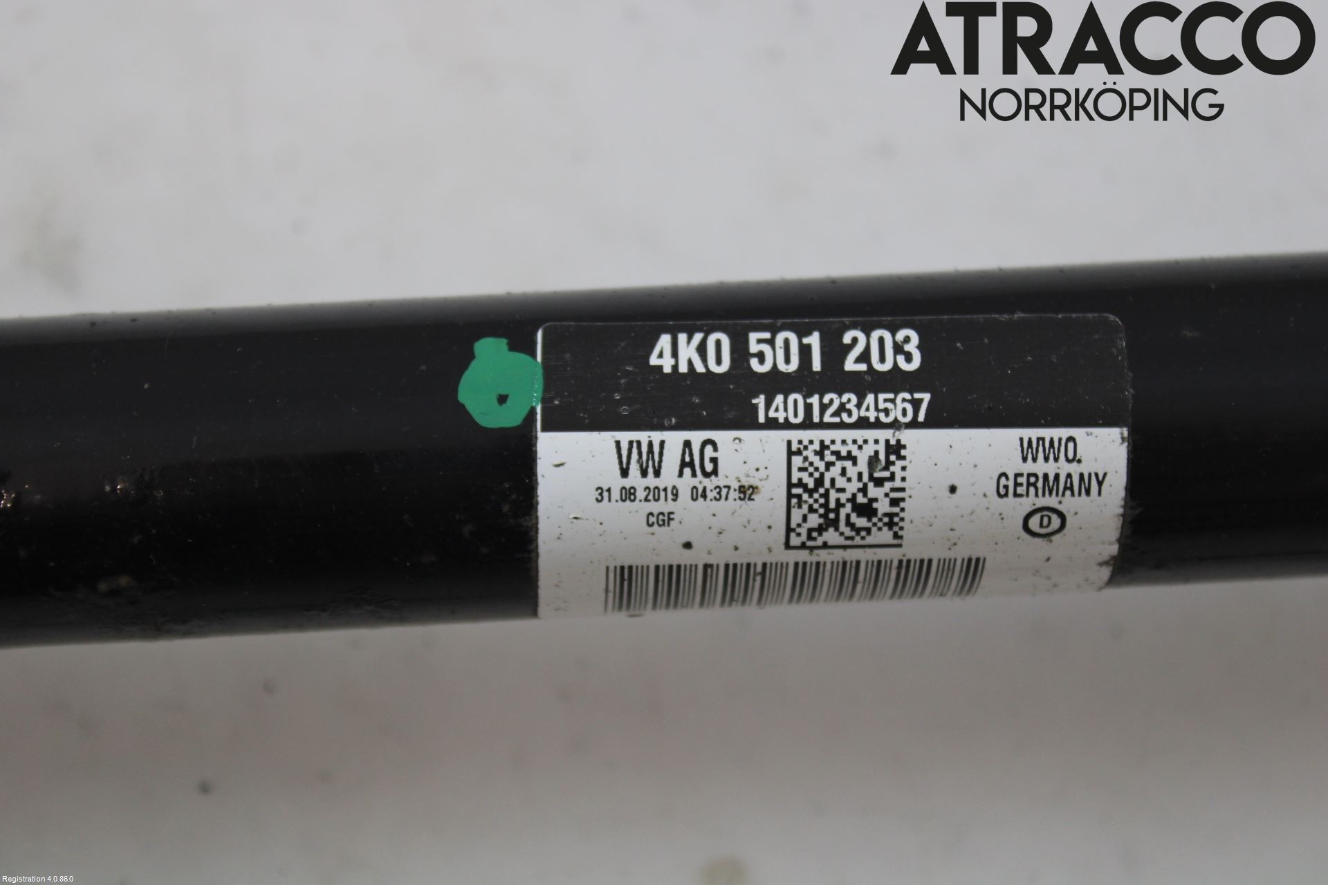 Audi A6 F2/C8 19- Drivaxel Bak Vänster