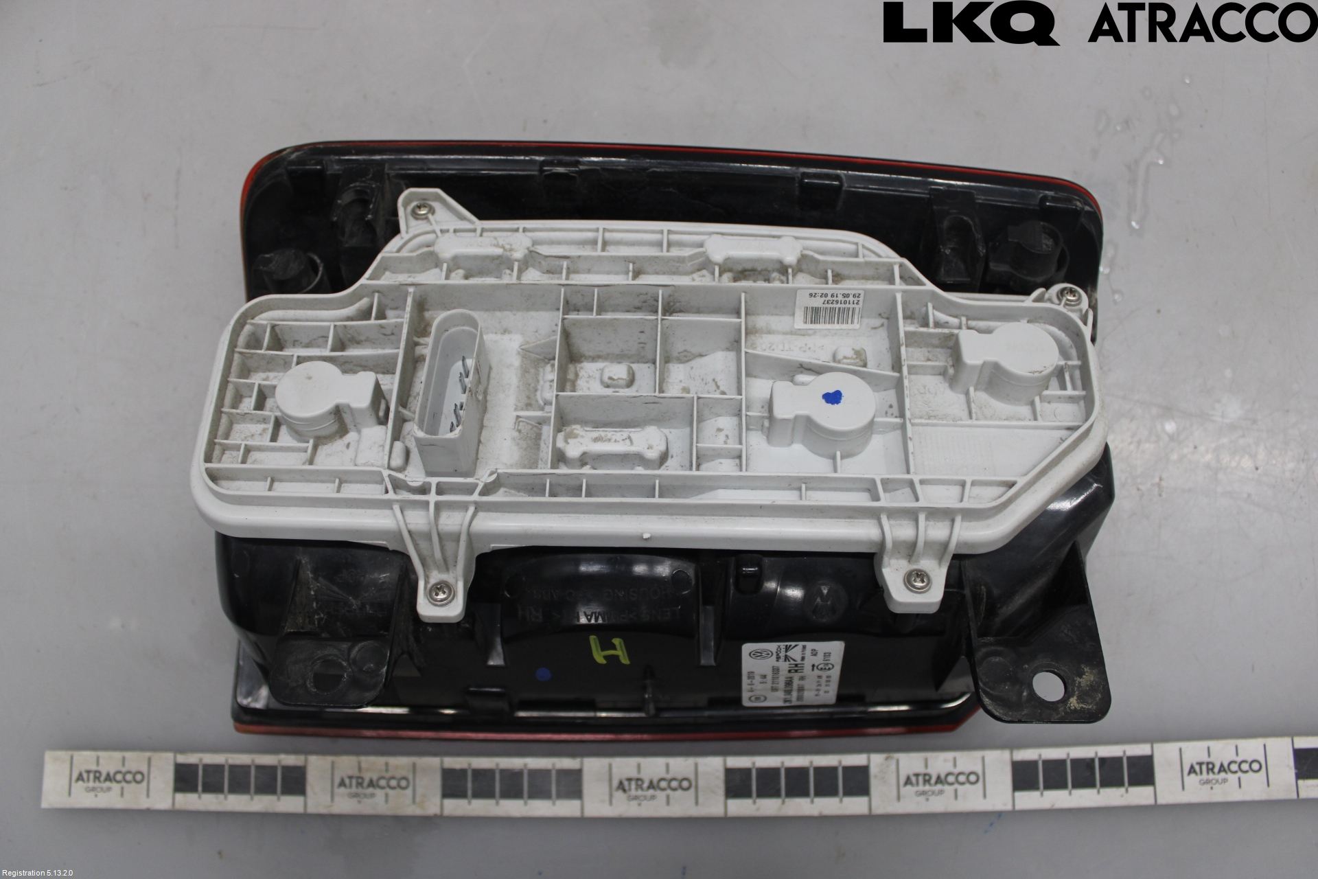 Volkswagen VW CADDY 16-20 Bakljus Höger