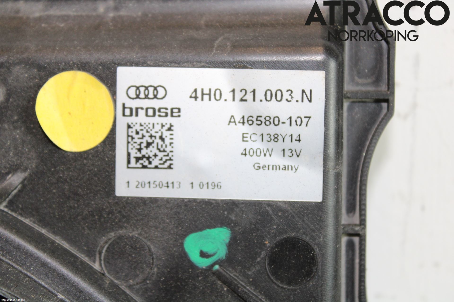 Audi A6 ALLROAD 12-18 Kylfläkt El