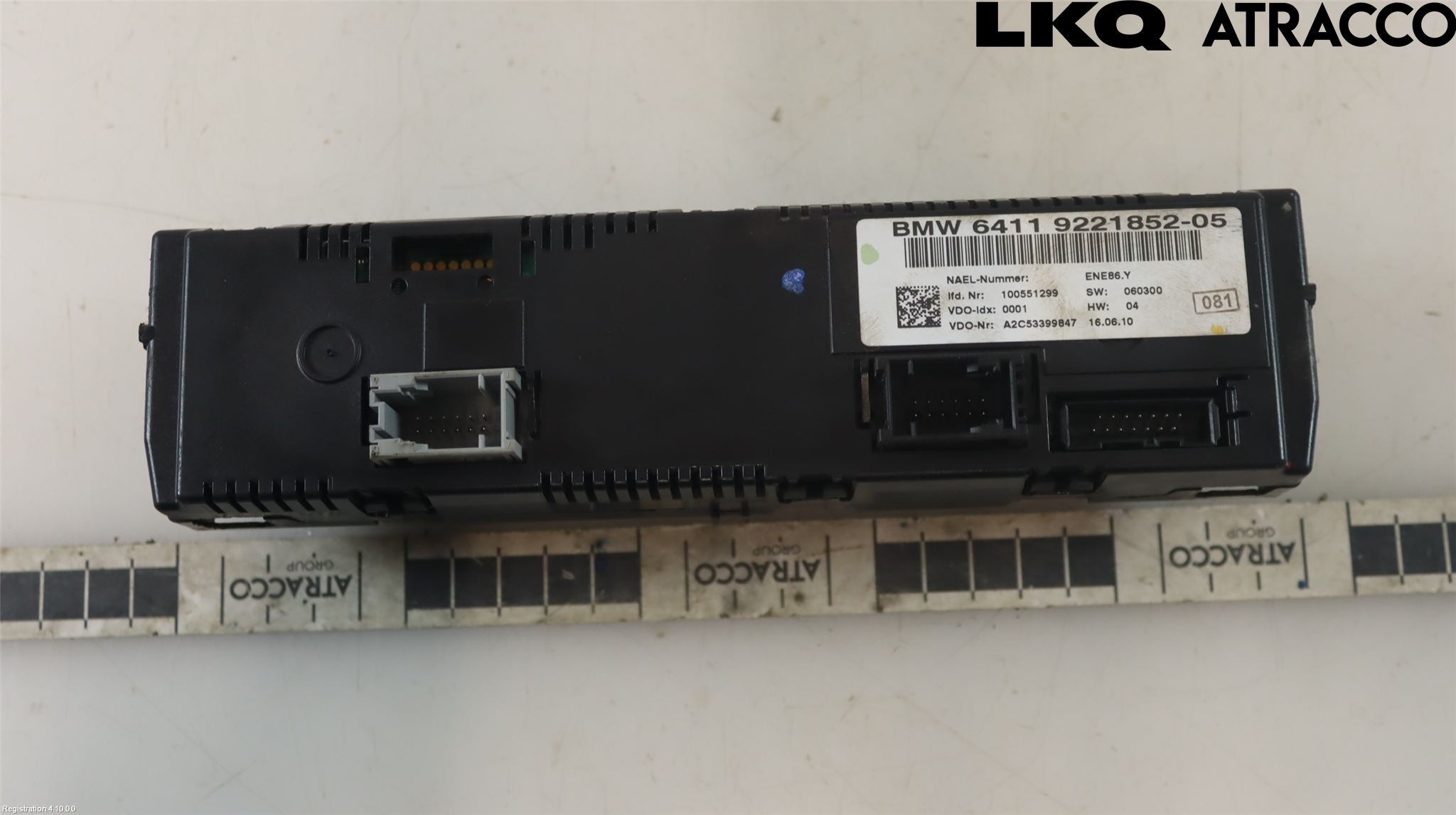 BMW 3 E90/91 SED/TOU 05-12 Värmereglage