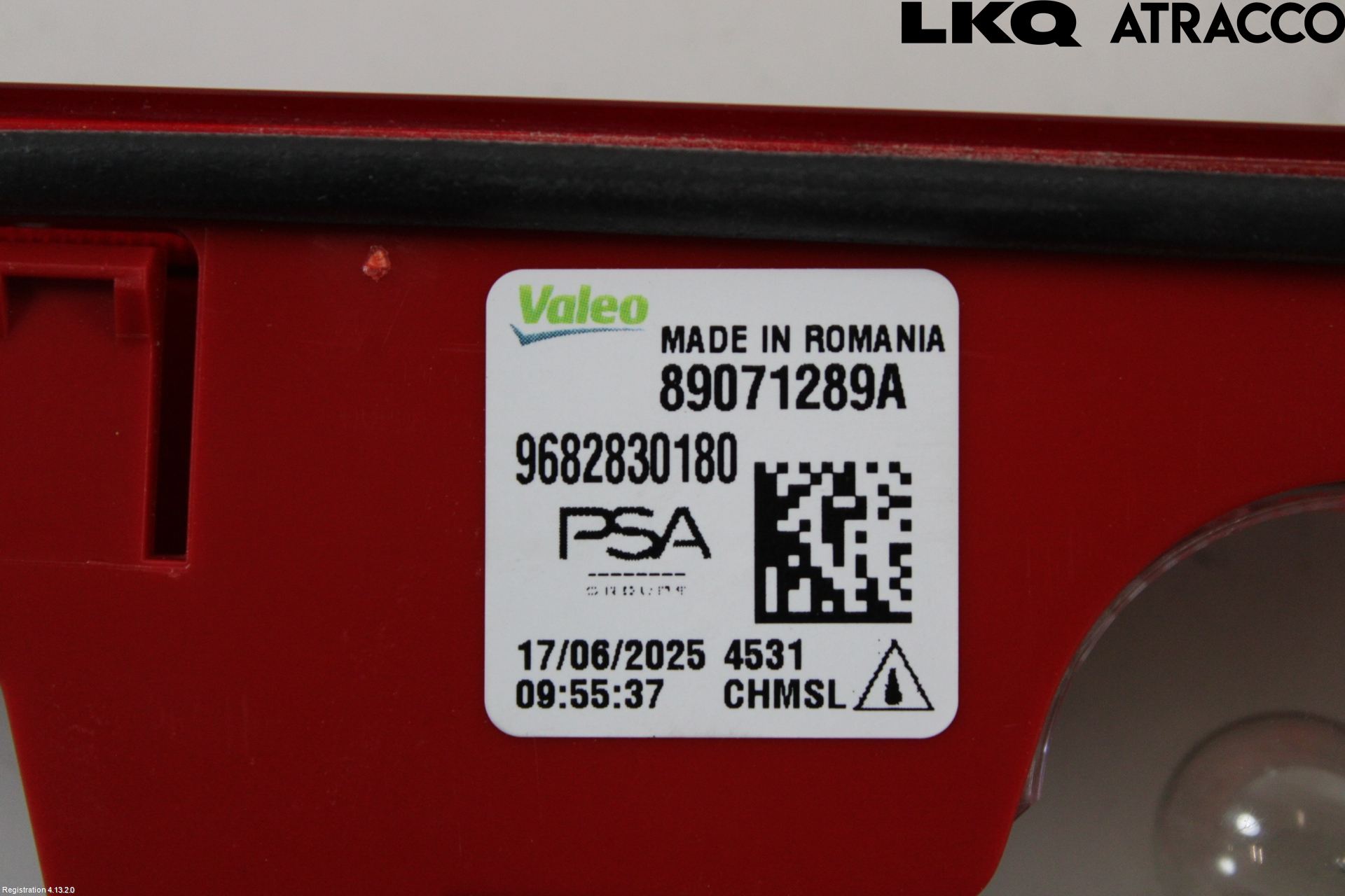 Toyota PROACE CITY 20- Bromsljus Bakruta