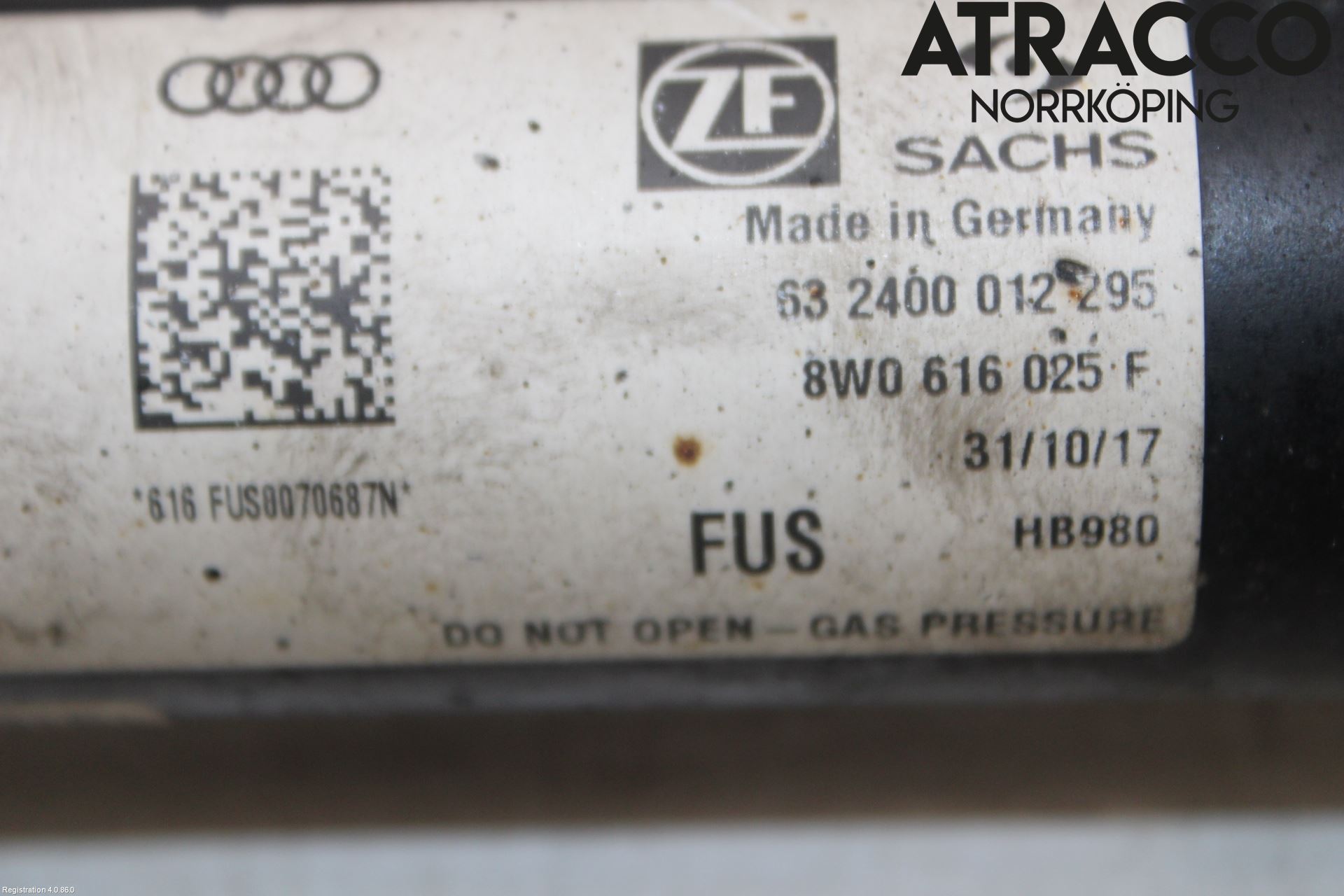 Audi A5 17- Stötdämpare Bak