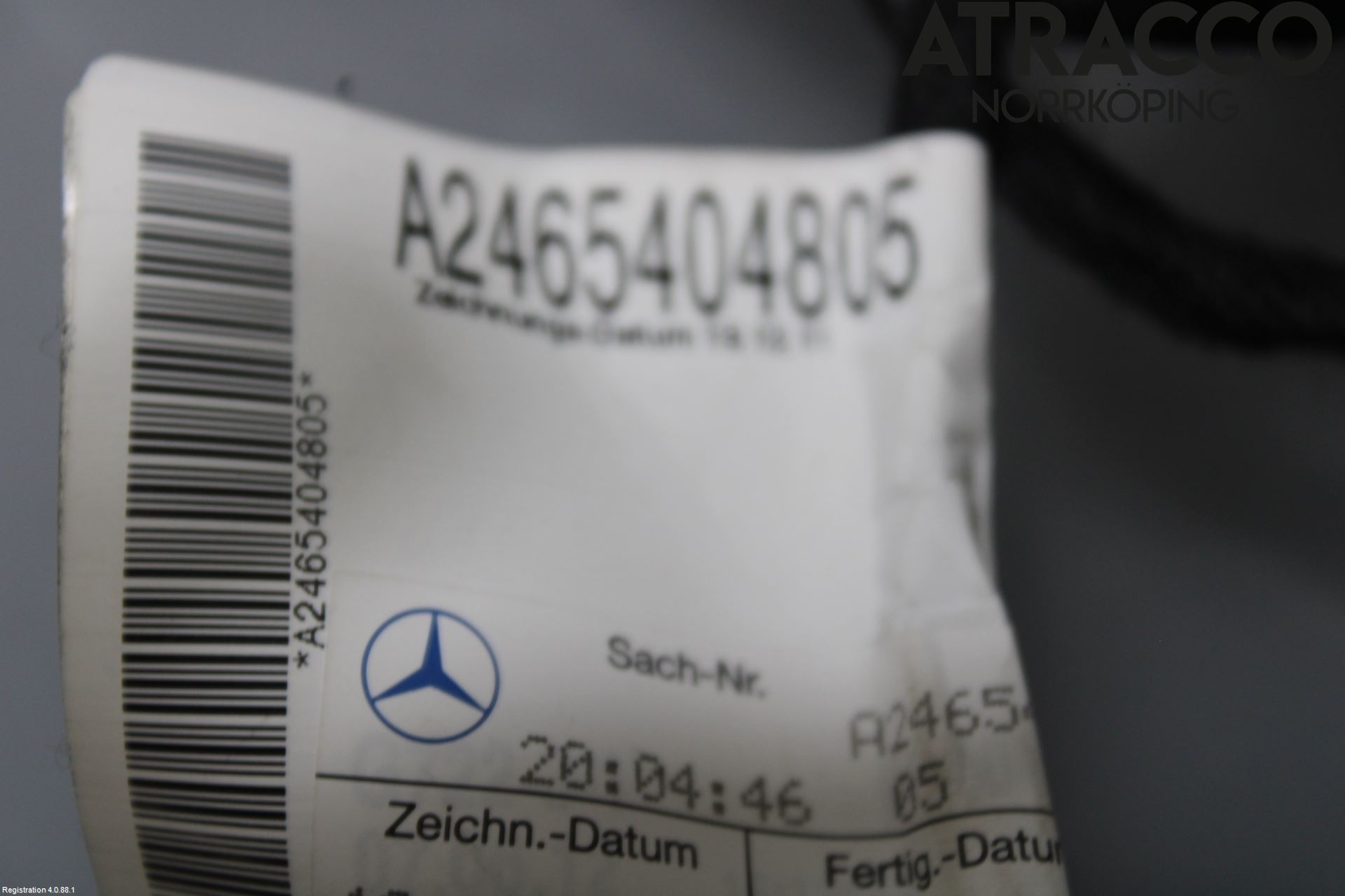 Mercedes-Benz MB B-KLASS (W246/W242) 12-19 Kabelhärva