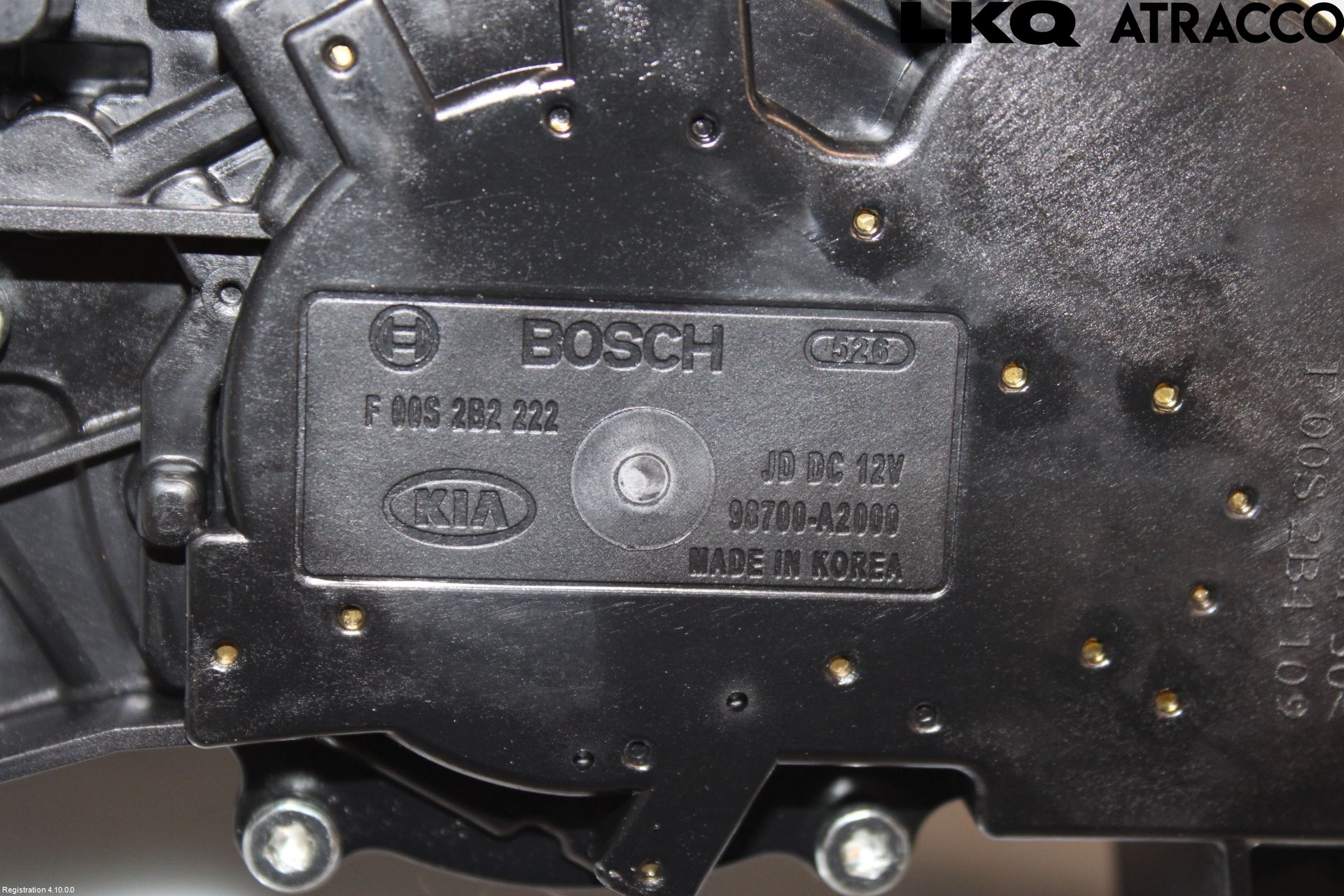Kia CEED 12-18 Torkarmotor Baklucka