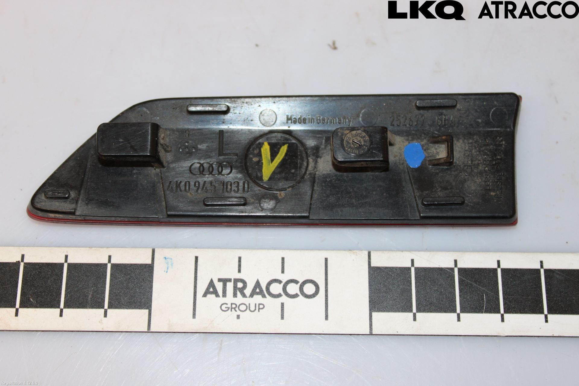 Audi A6 F2/C8 19- Dimljus/Reflex Bak