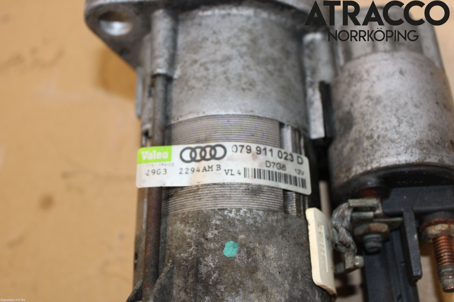 Audi A4/S4 01-05 Startmotor