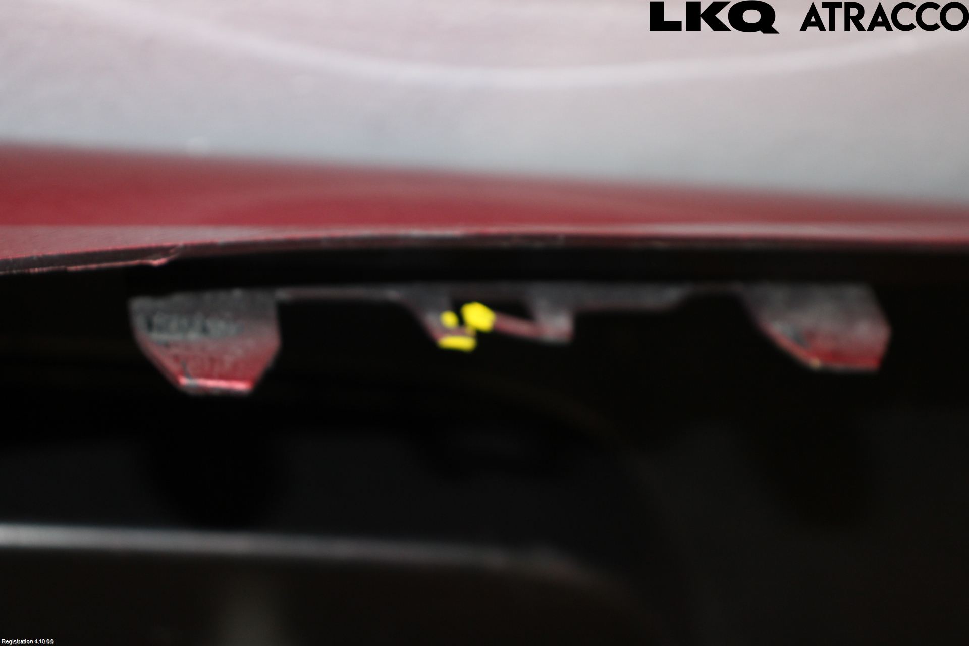 Renault CLIO III  09-12 Stötfångarbeklädnad Bak