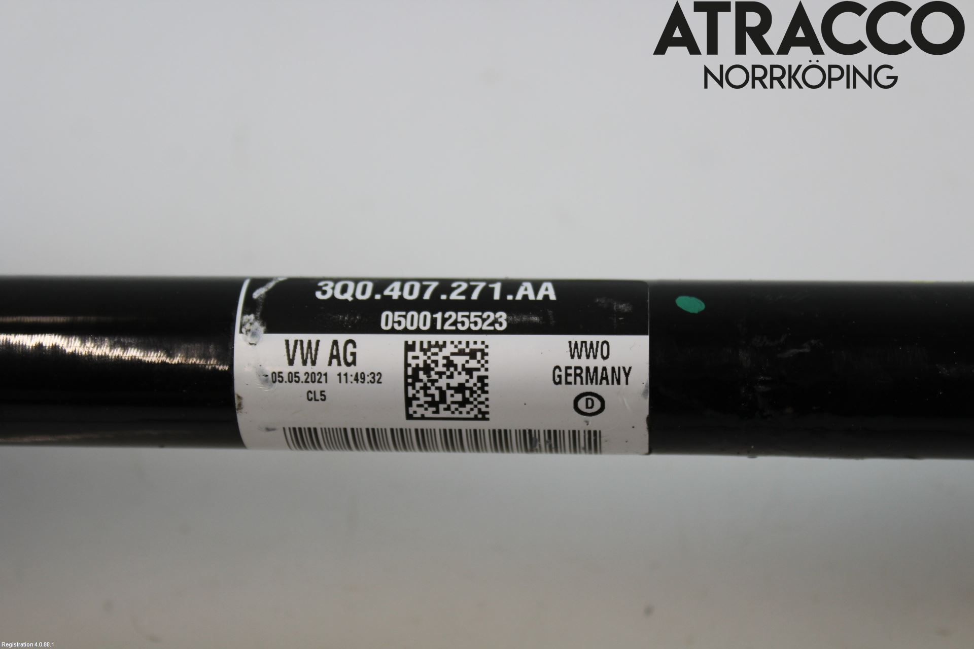 Skoda KAROQ 18- Drivaxel Fram Vänster