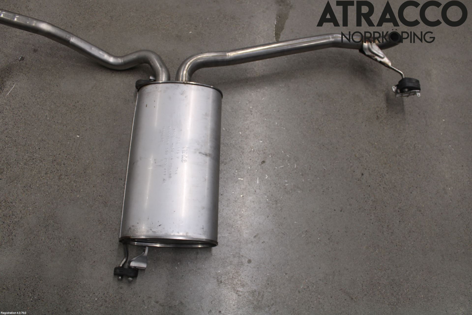 Seat LEON 20- Avgas Bakre Dämpare