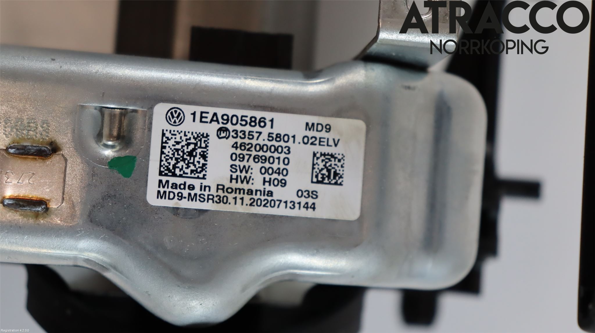 Volkswagen VW ID.3 21- Rattaxelagg Justerbart