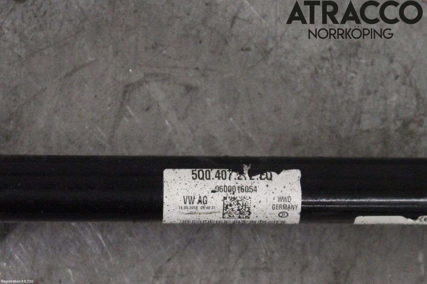Volkswagen VW GOLF / E-GOLF VII 13-20 Drivaxel Fram Höger