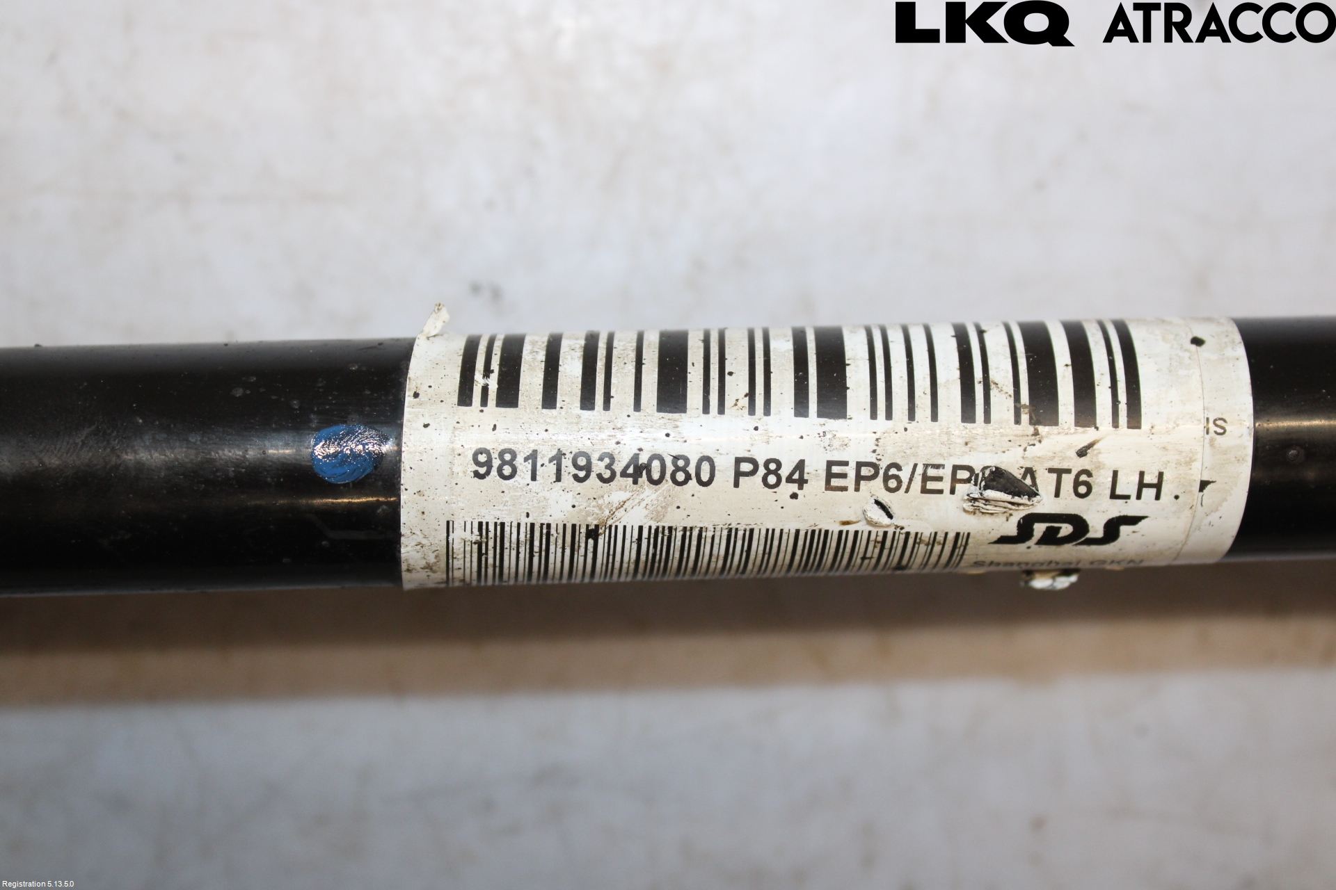 Peugeot 3008 17-24 Drivaxel Fram Vänster
