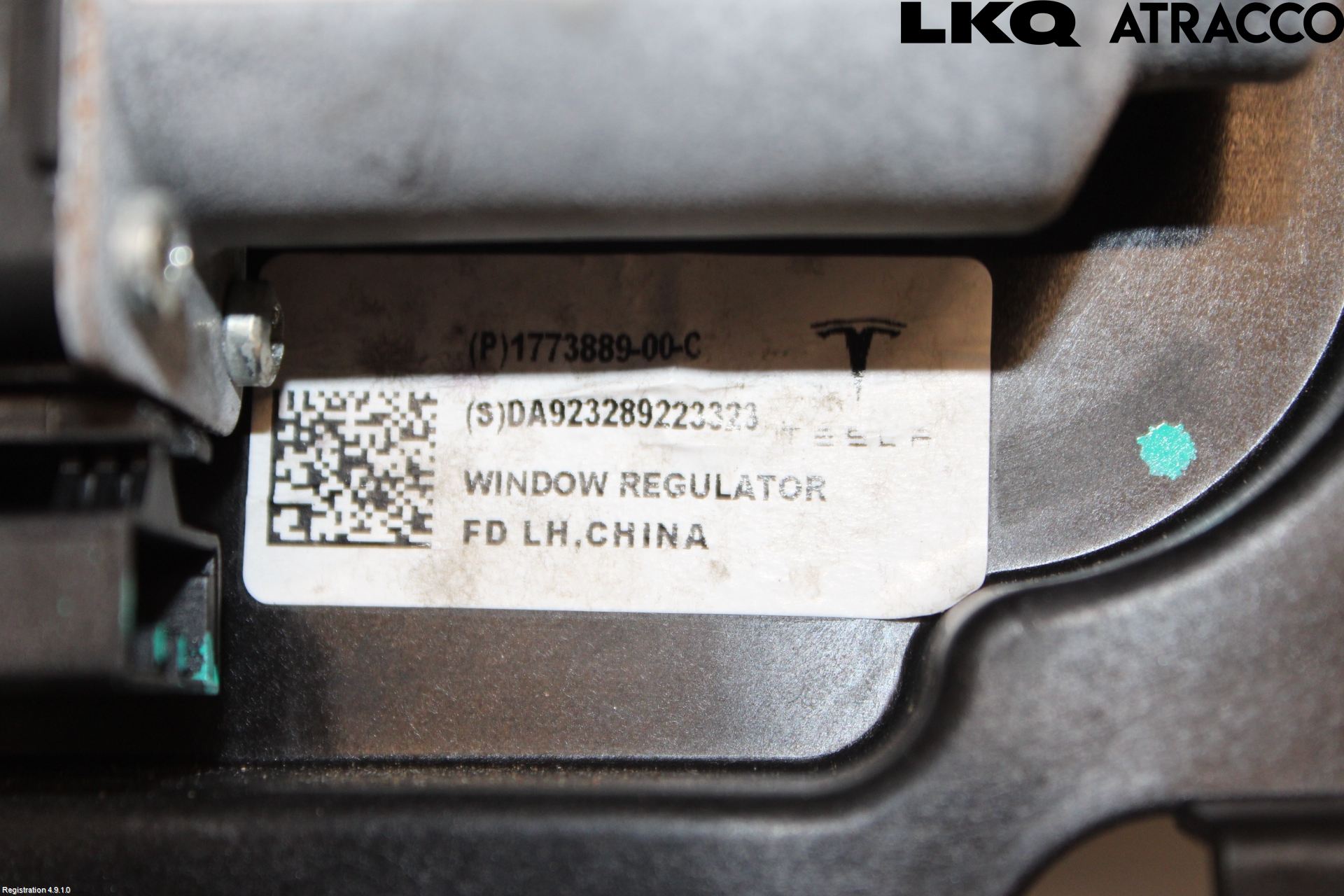 Tesla MODEL 3 17- Fönsterhiss El Kompl