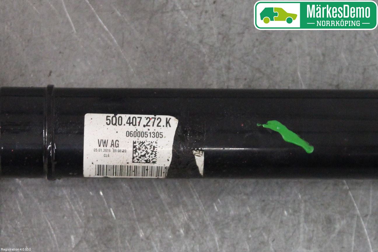 Audi A3/S3 8V 13-20 Drivaxel Fram Höger