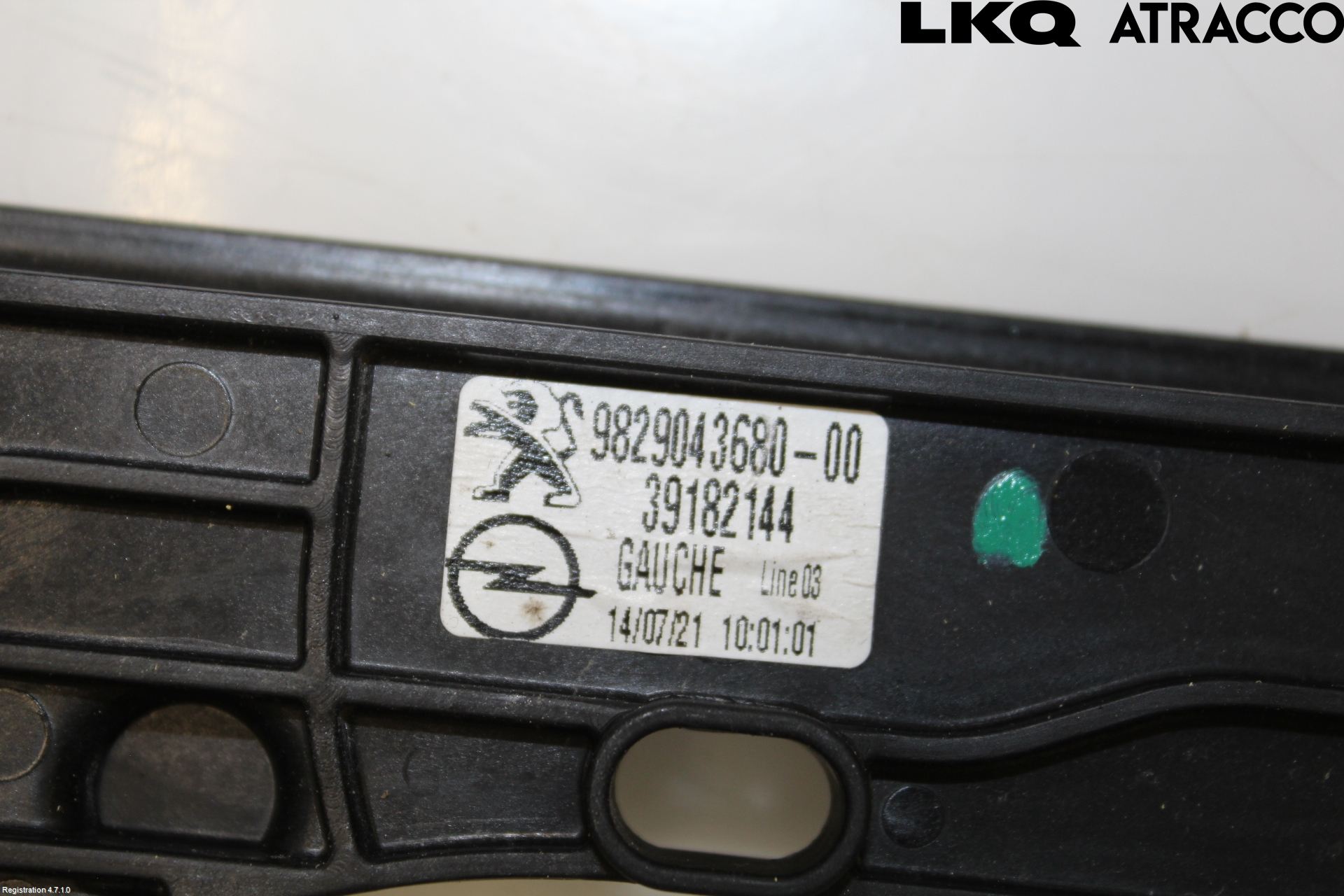 Opel CORSA F, CORSA-E 20- Fönsterhiss El Kompl