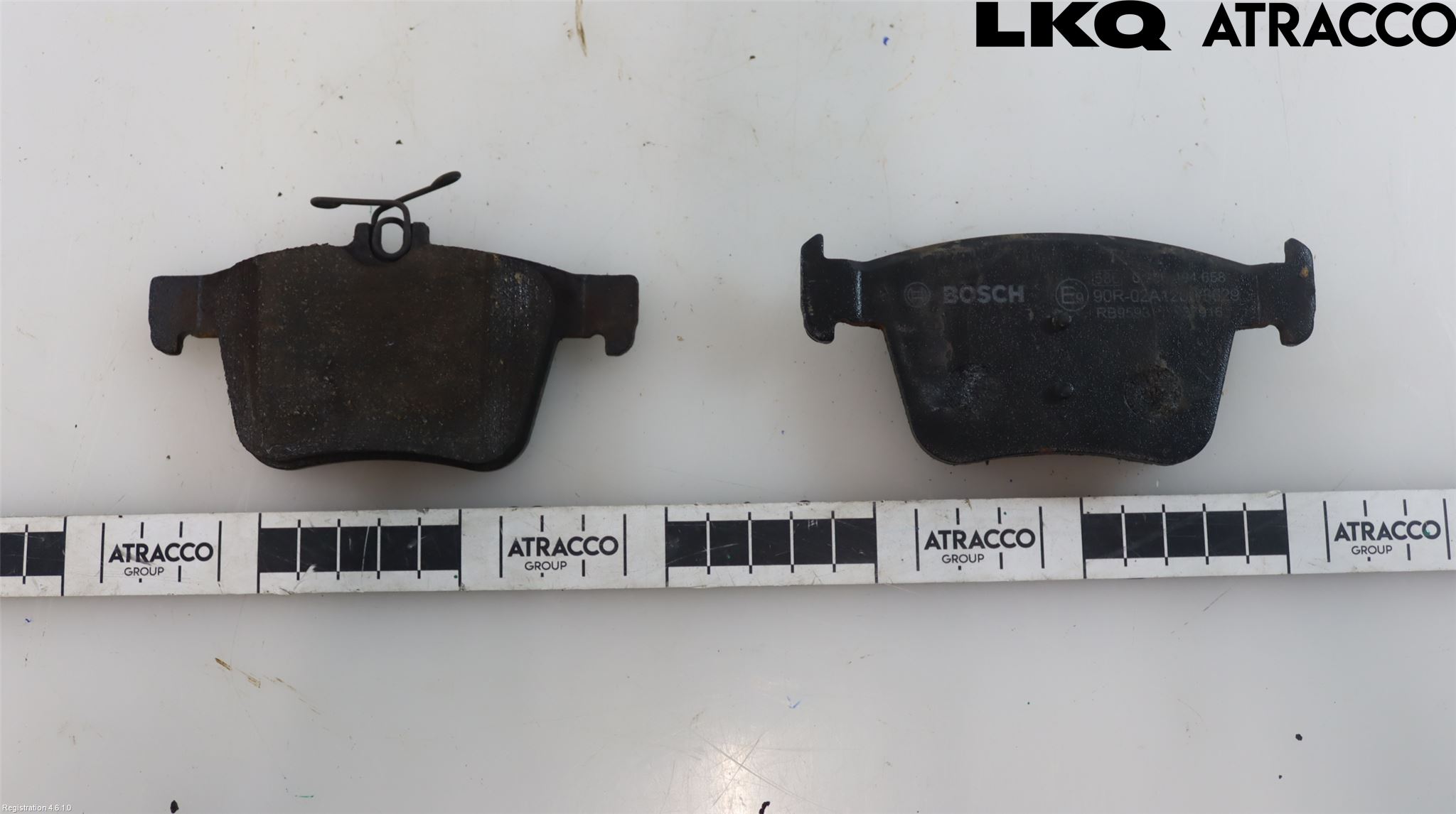 Volkswagen VW PASSAT 15-19 Bromsbelägg Bak