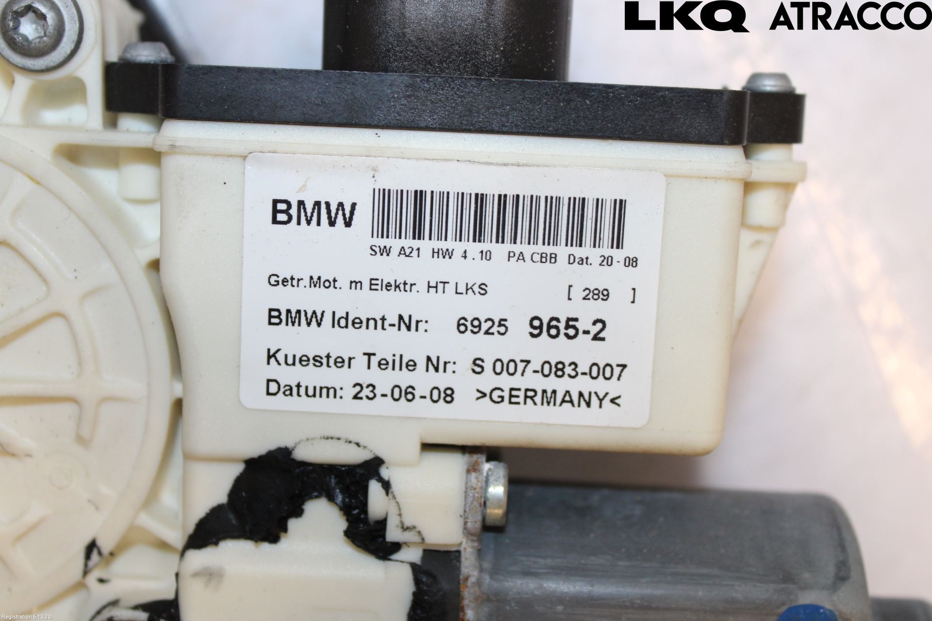 BMW X3 E83     03-10 Fönsterhiss El Kompl