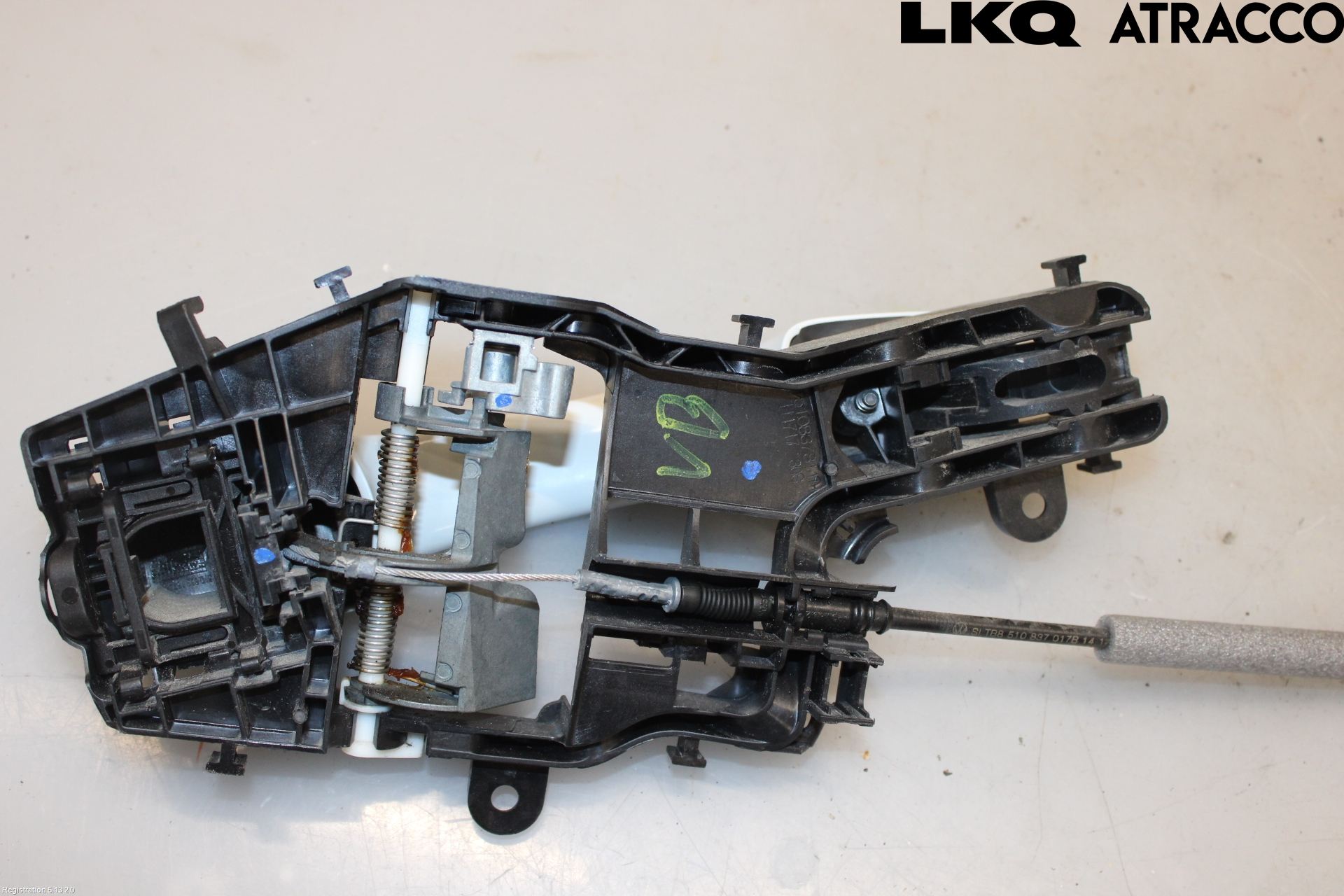 Volkswagen VW PASSAT 15-19 Dörrhandtag Yttre Vä