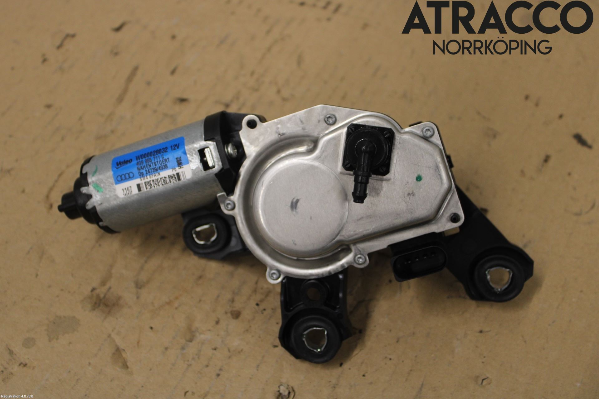 Audi A1/S1 11-18 Torkarmotor Baklucka