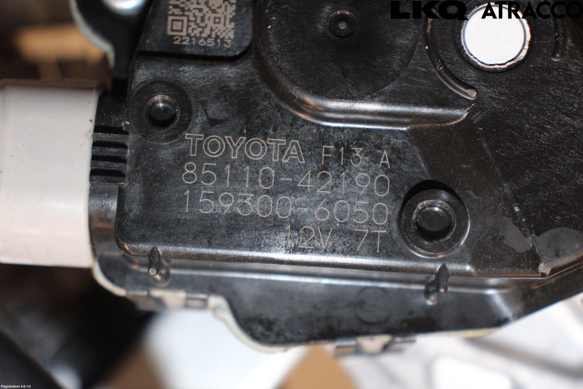 Toyota RAV4 13-18 Torkarmekanism Vindruta