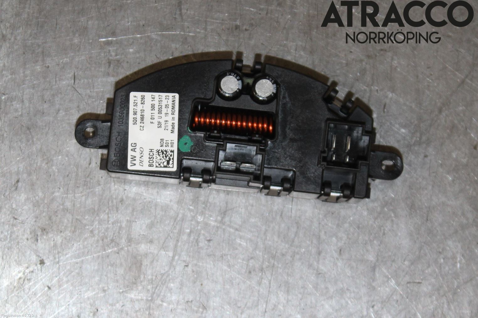 Volkswagen VW PASSAT 15-19 Värmefläktsmotstånd