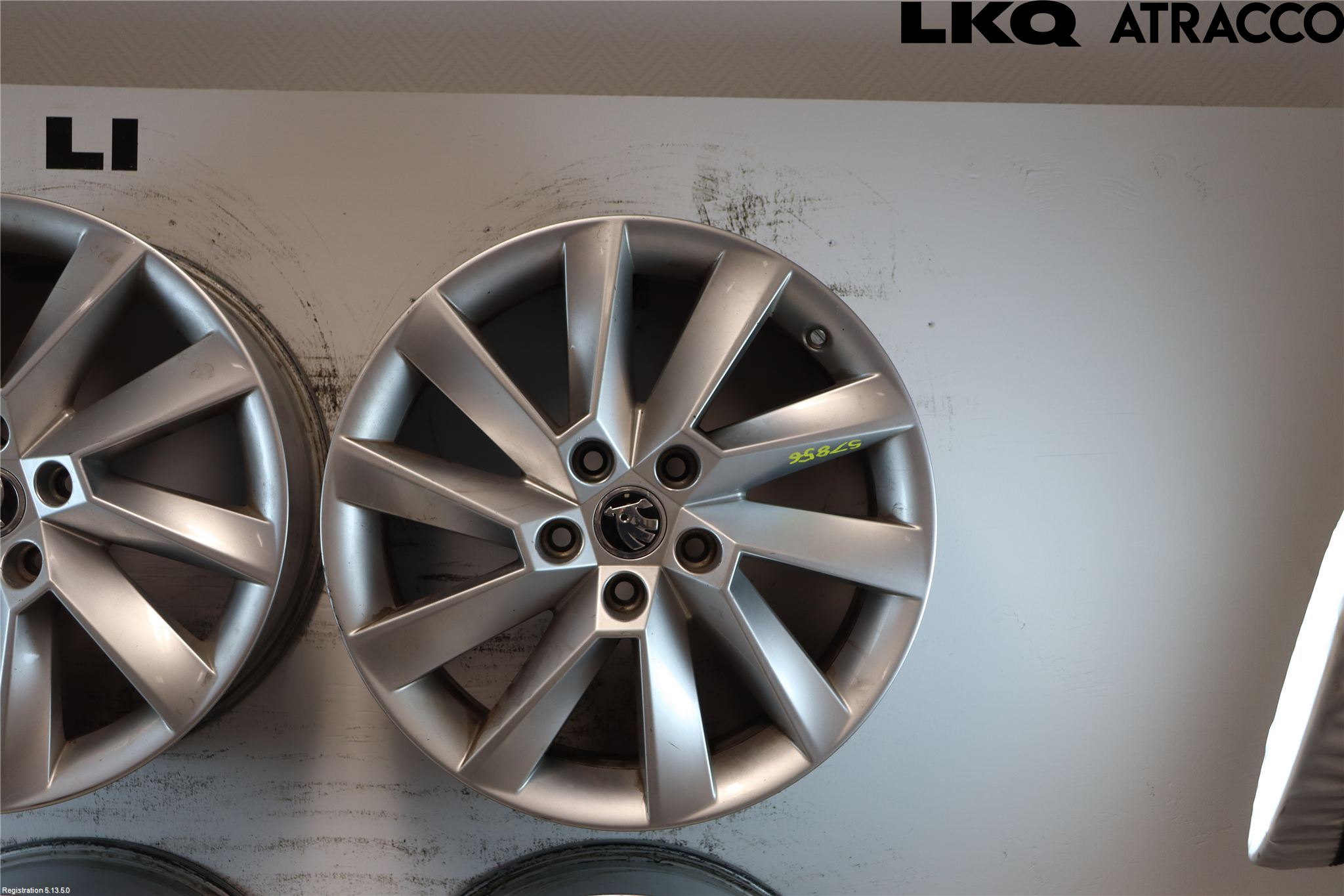 Skoda SUPERB 09-15 Fälgsats Aluminium