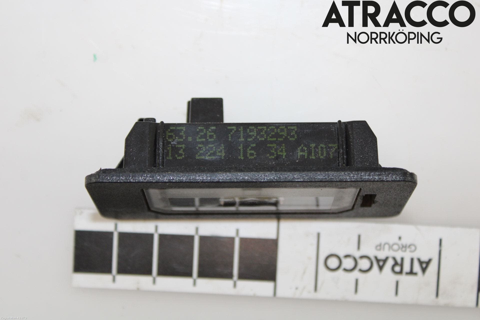 BMW 3 GT F34 13-19 Skylt Belysning