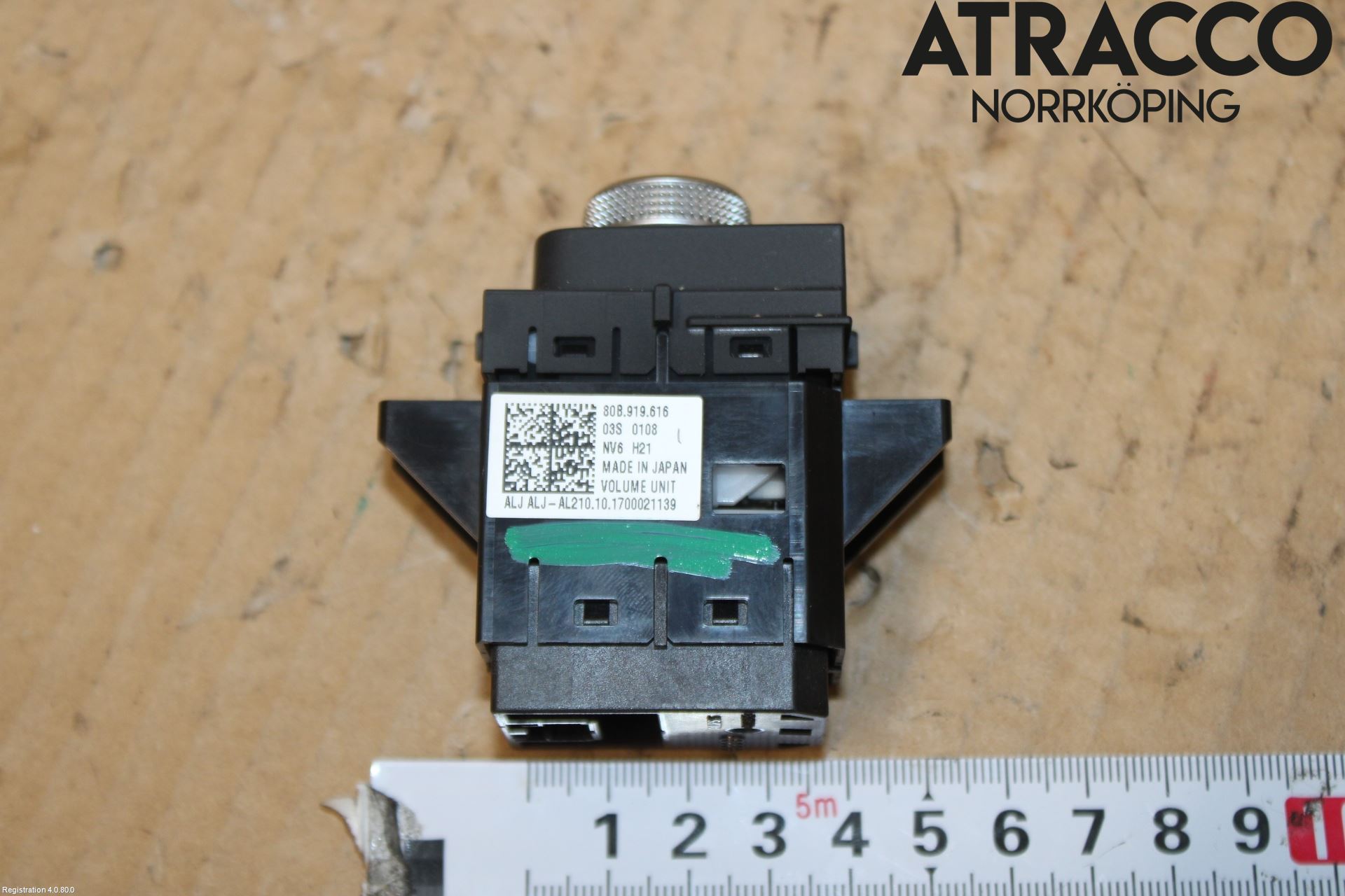 Audi Q5/SQ5 17- Strömställare Fader-Högtalare