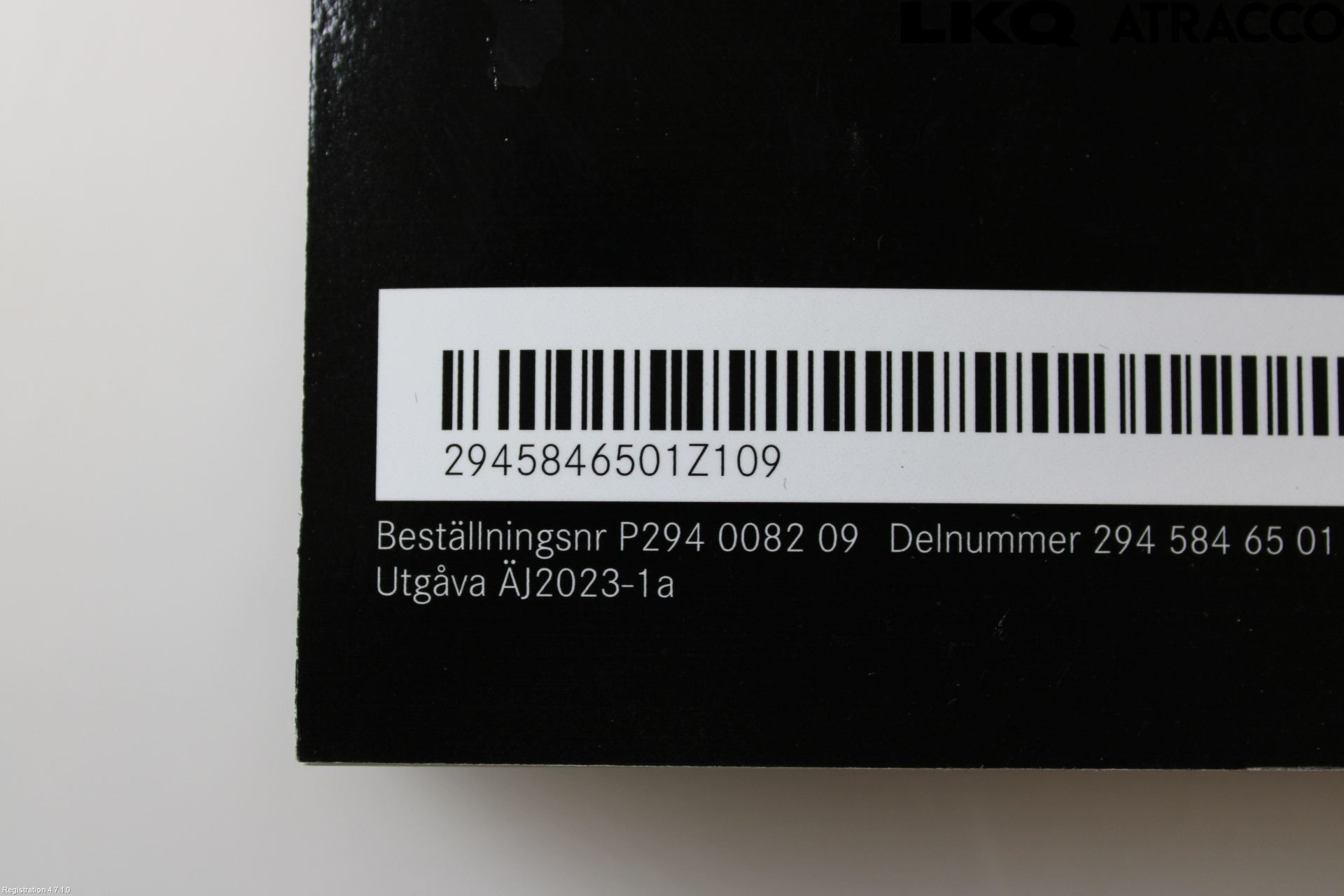 Mercedes-Benz MB EQE SUV (X294) 22- Instruktionsbok