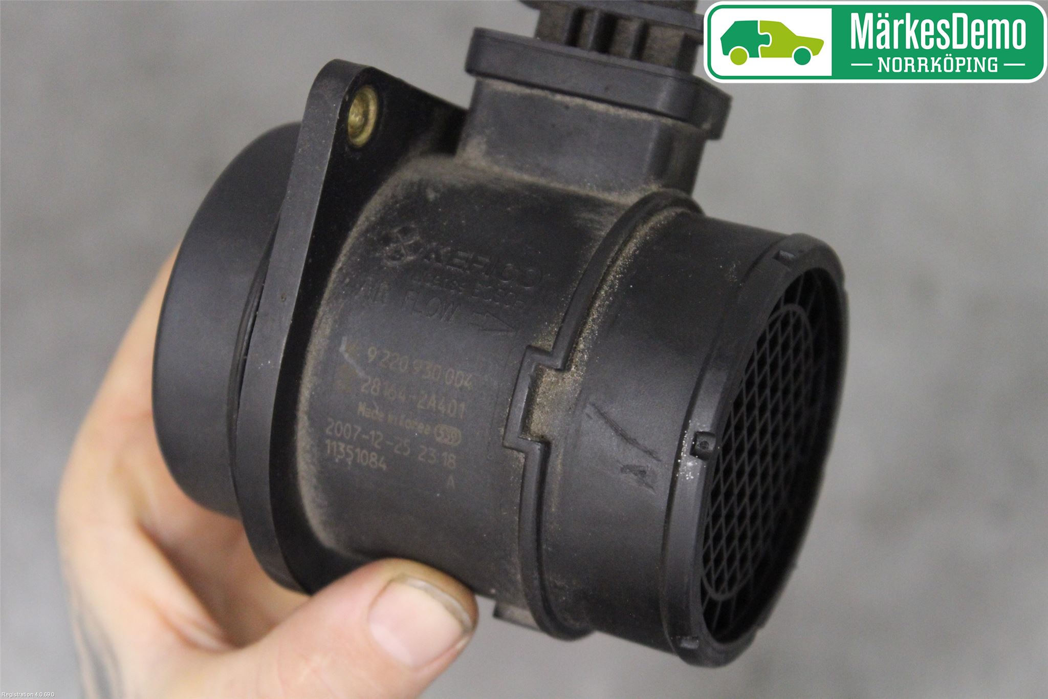 Hyundai i30 FD 07-12 Injluftmassamätare