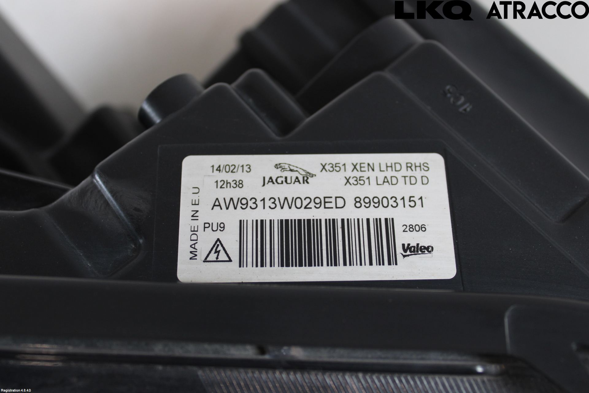 Jaguar XJ X351        10- Strålkastare Höger