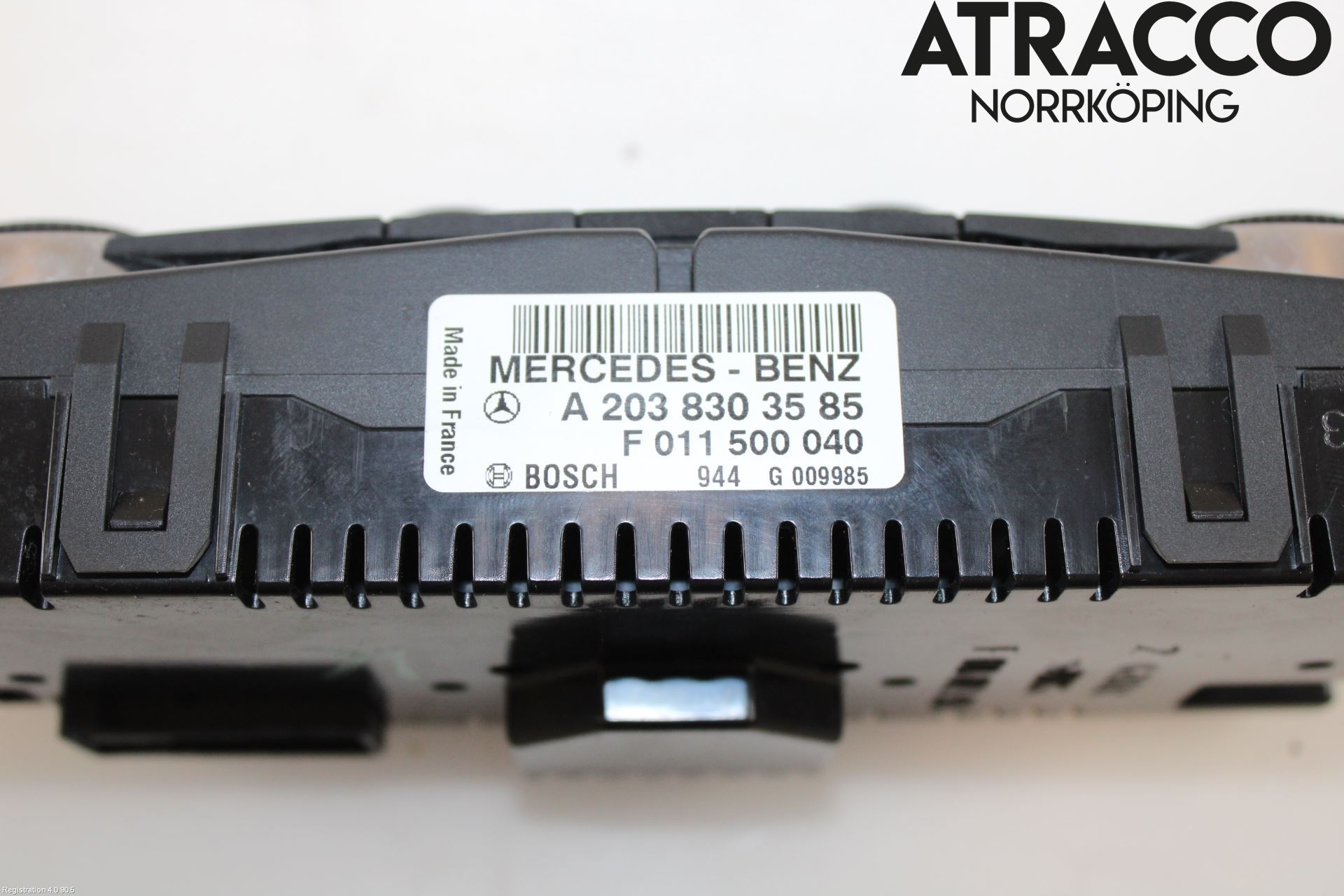 Mercedes-Benz MB C (203) 00-07 Värmereglage